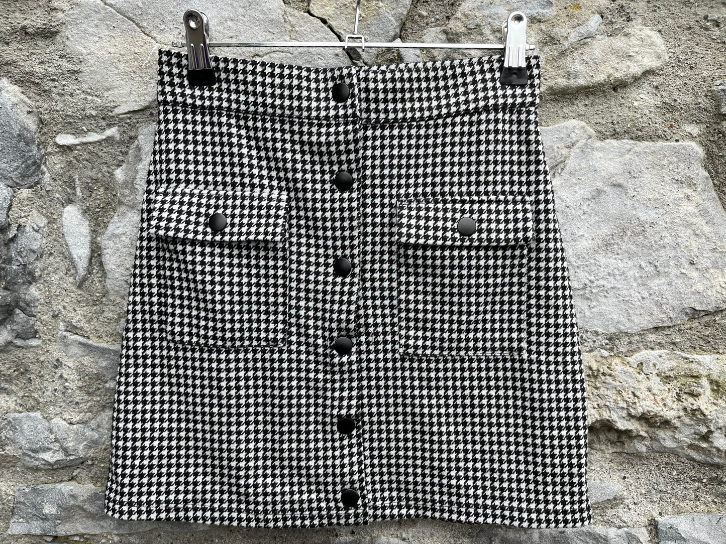 Houndstooth skirt 12-13y (152-158cm)