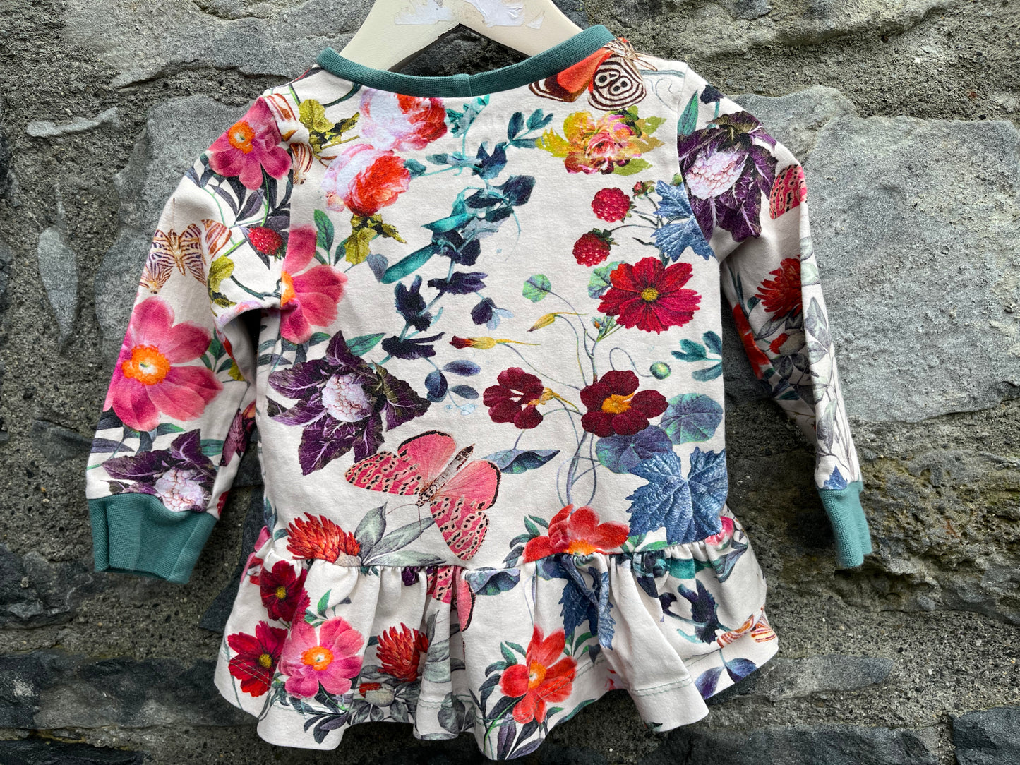 Floral tunic 9-12m (74-80cm)