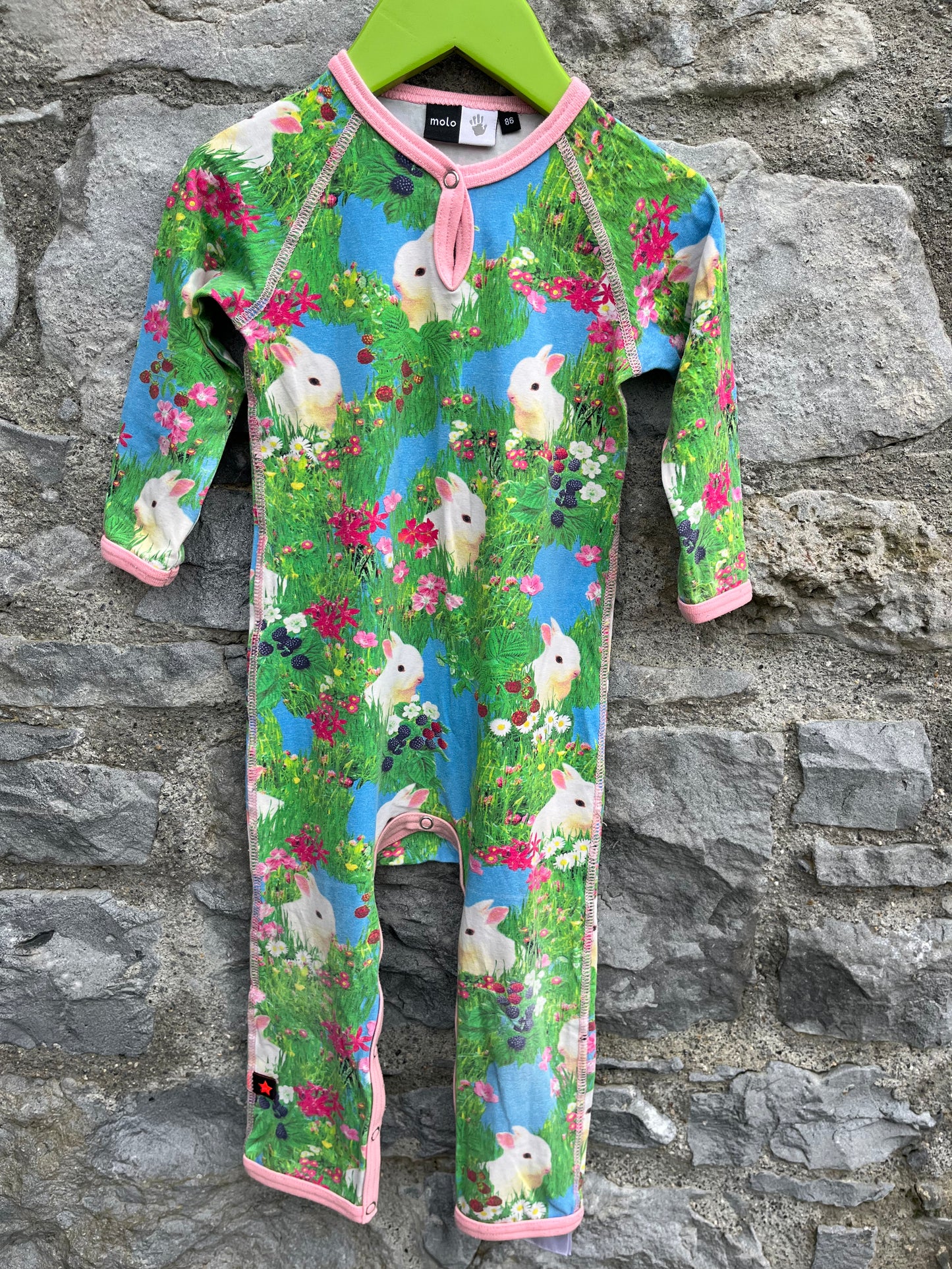 Bunnies onesie 12-18m (80-86cm)