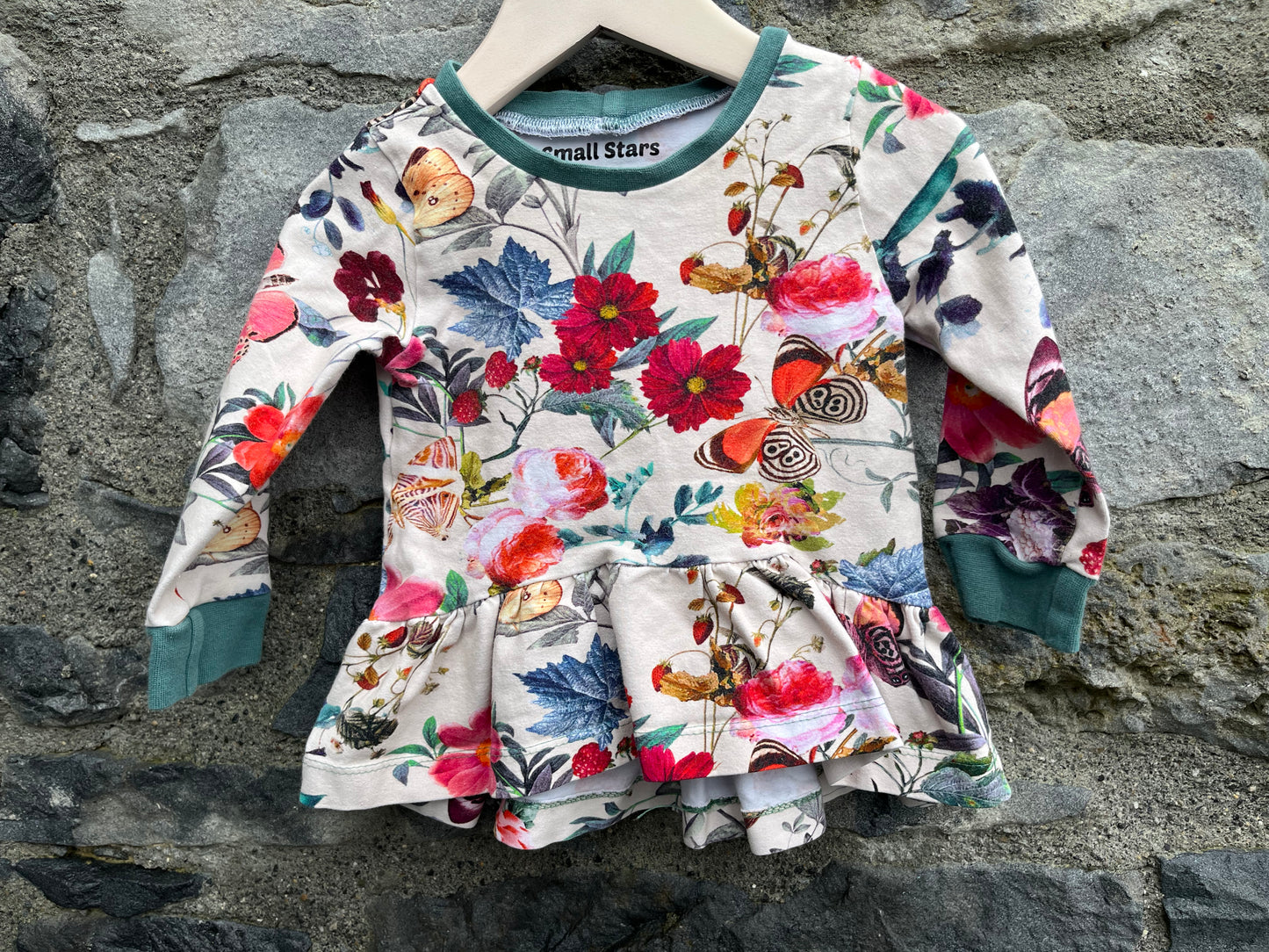 Floral tunic 9-12m (74-80cm)