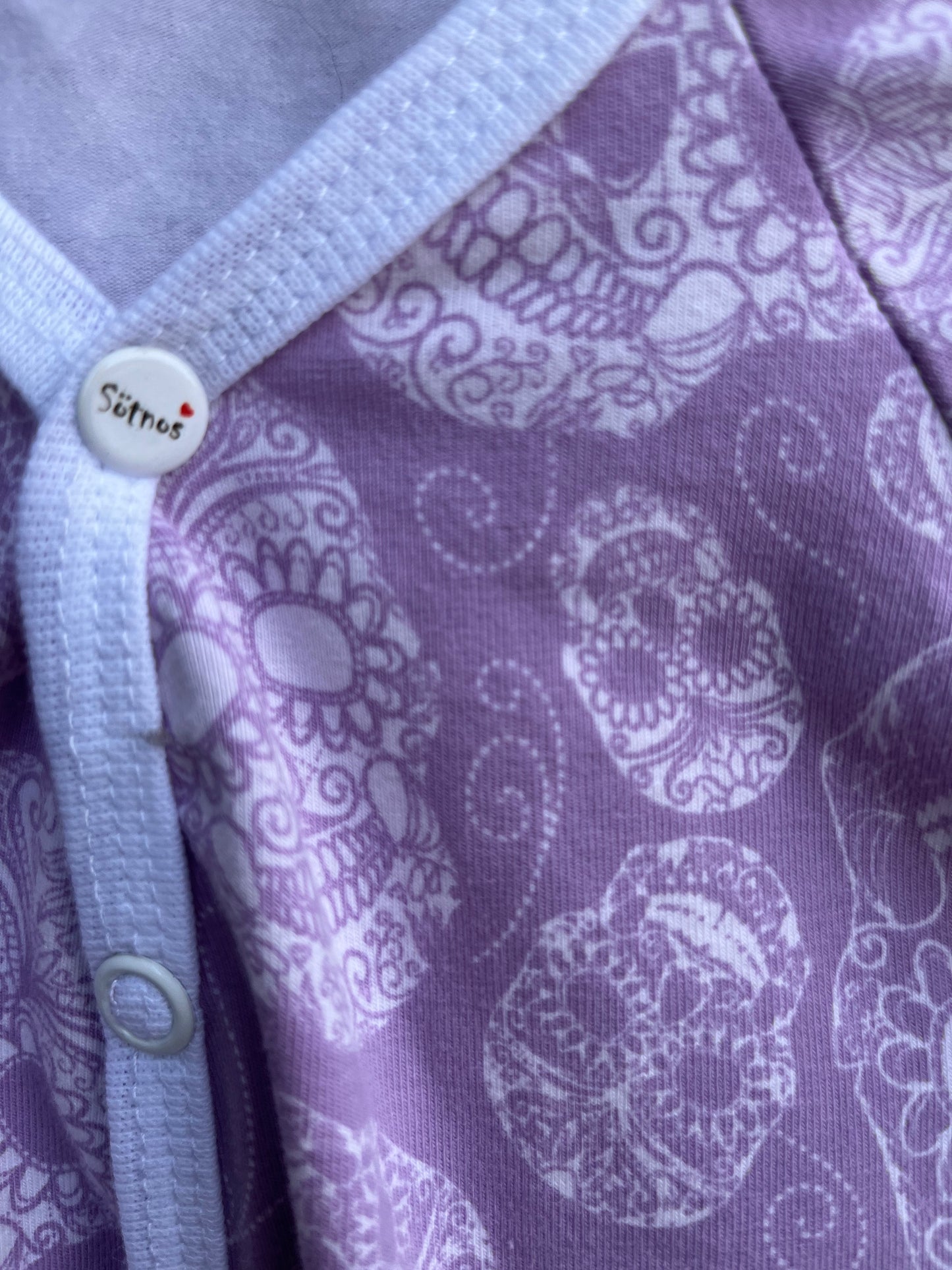 Sugar skulls onesie 6-9m (68-74cm)