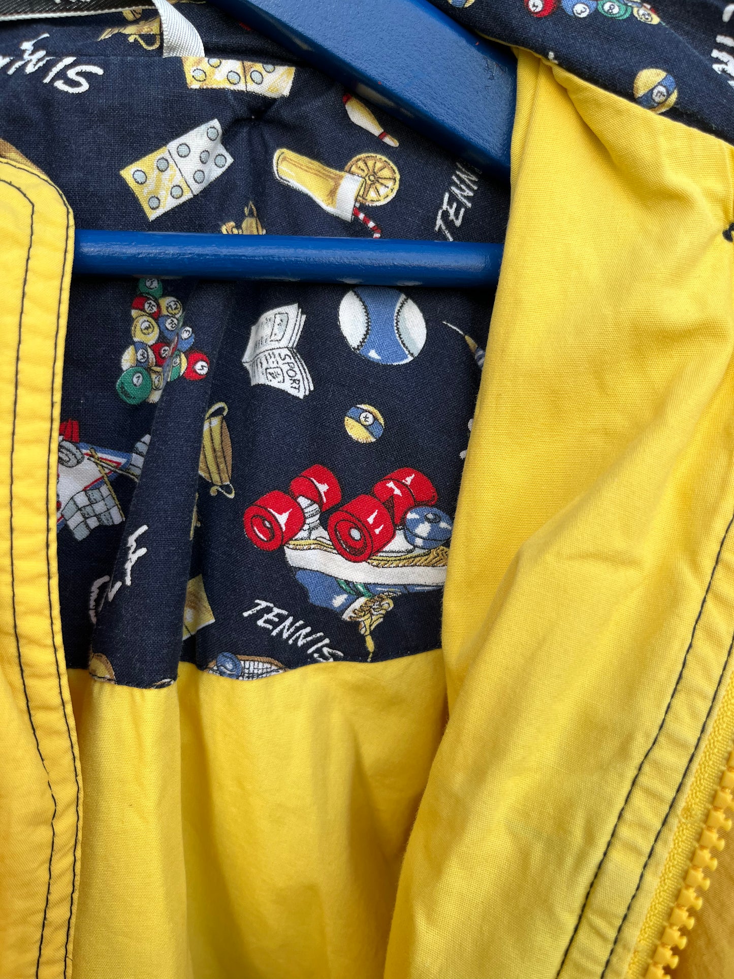 80s yellow jacket 5-6y (110-116cm)