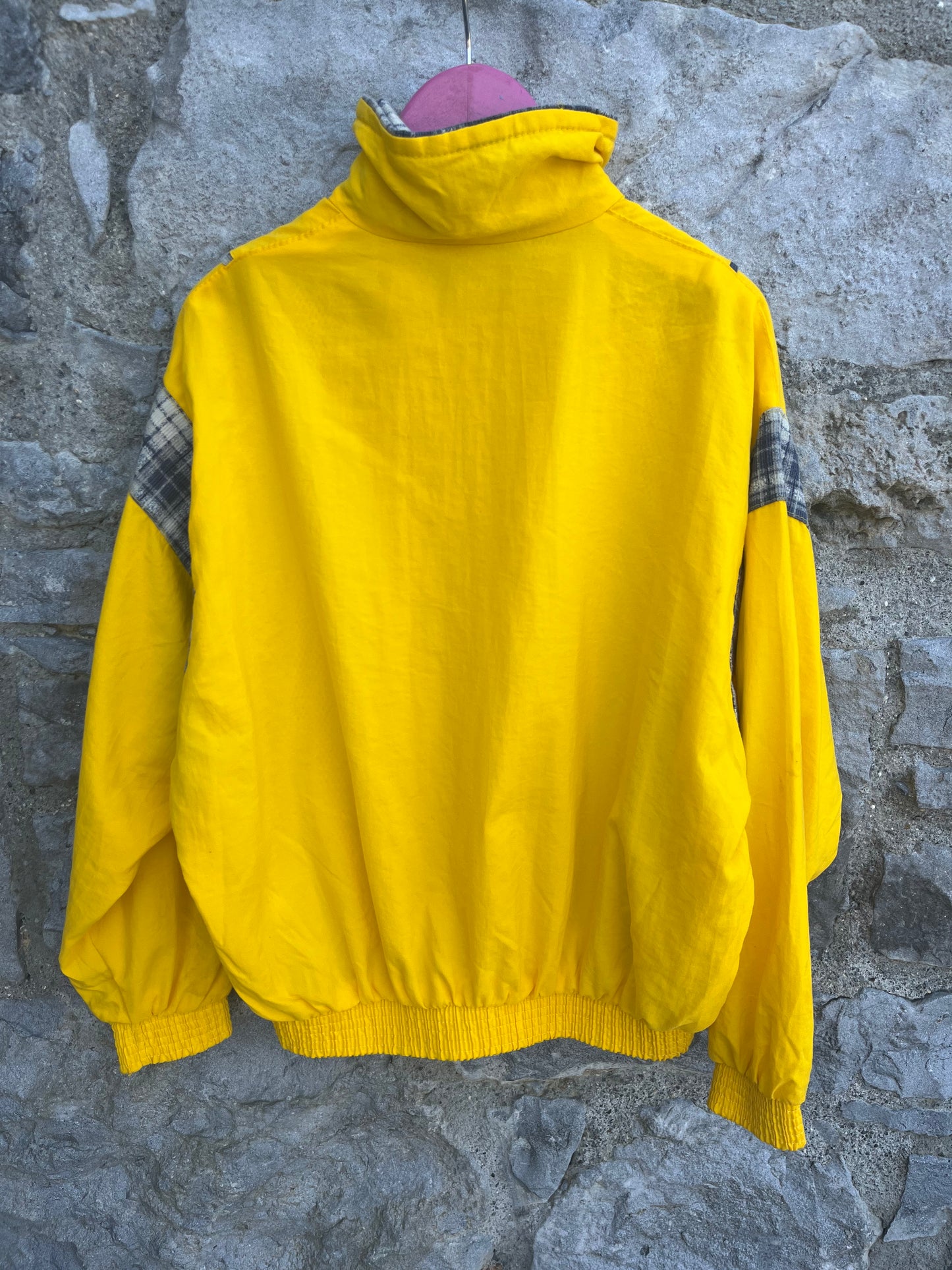 80s yellow shell jacket 8-9y (128-134cm)