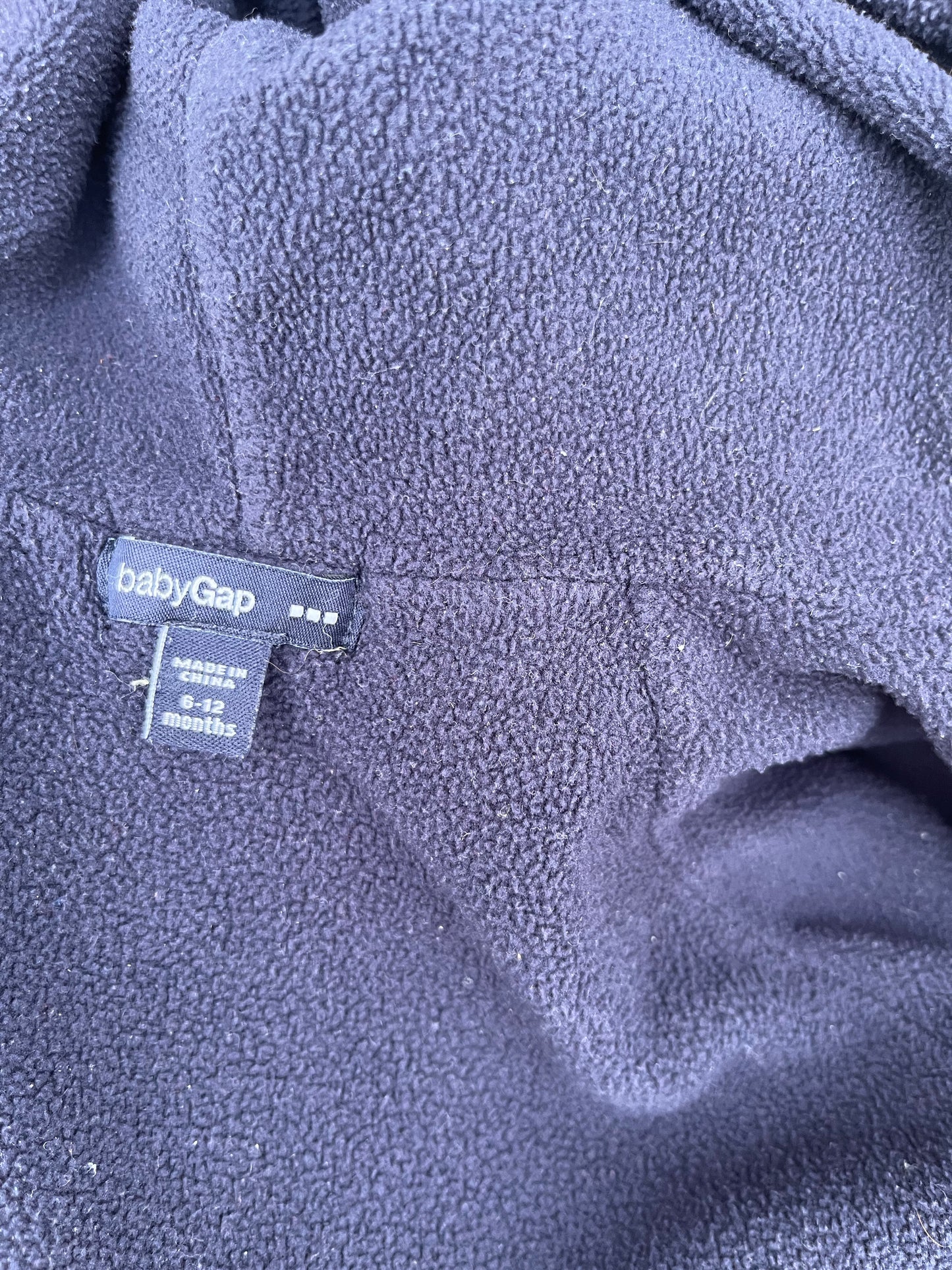 Navy stripy cardigan 6m (68cm)