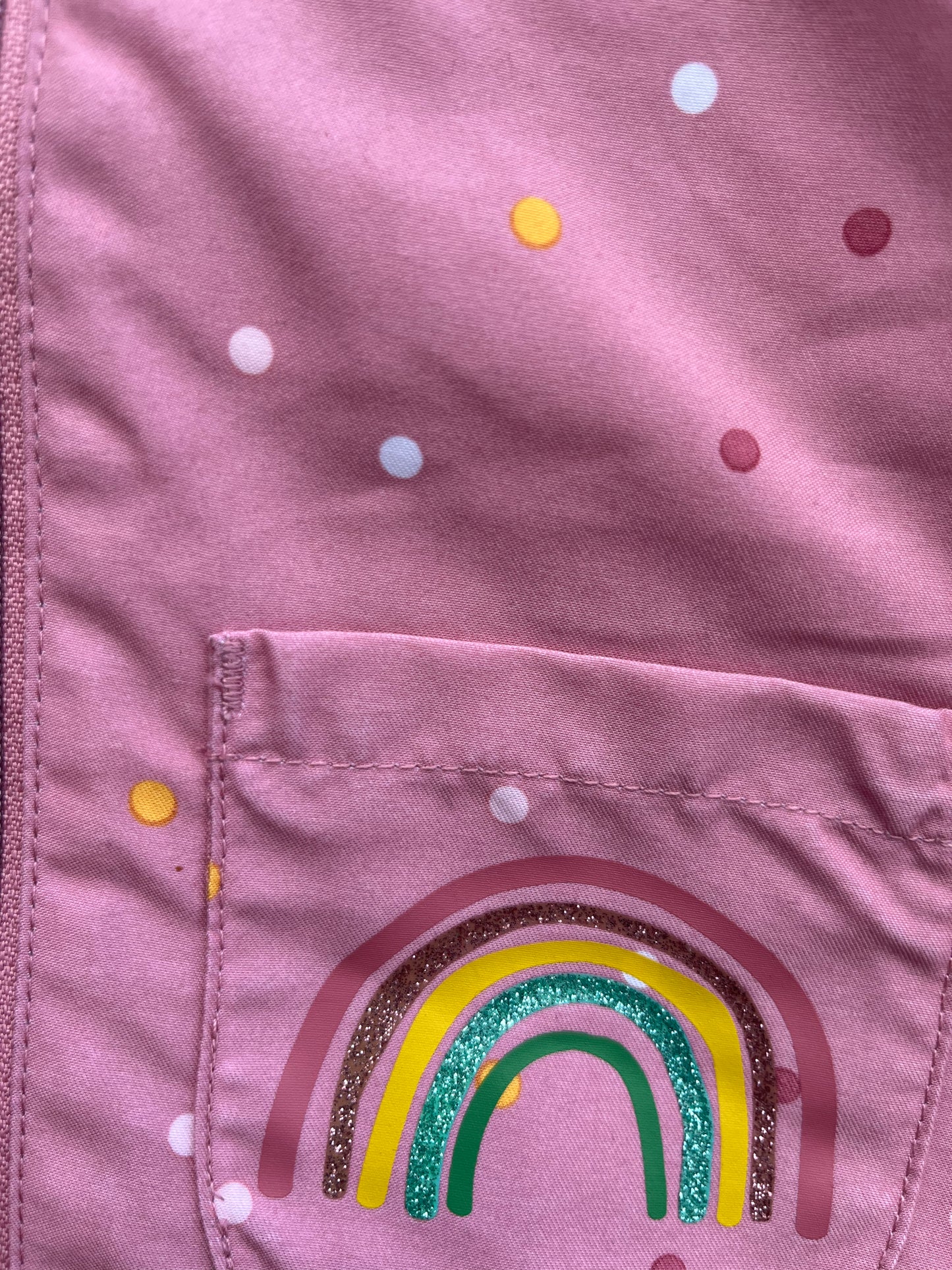 Pink unicorn jacket 0-3m (56-62cm)