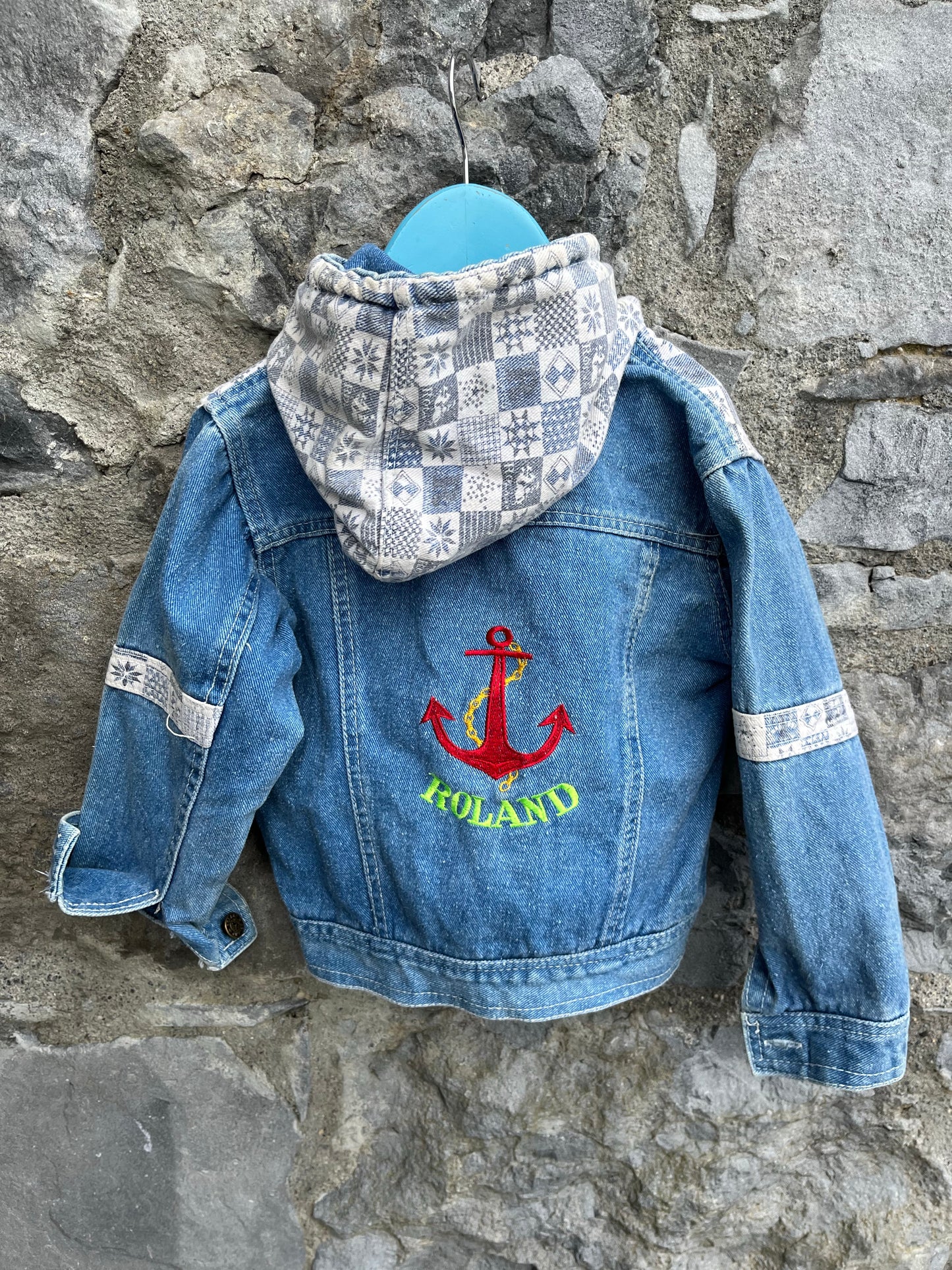 Roland 80s denim jacket 4y (104cm)
