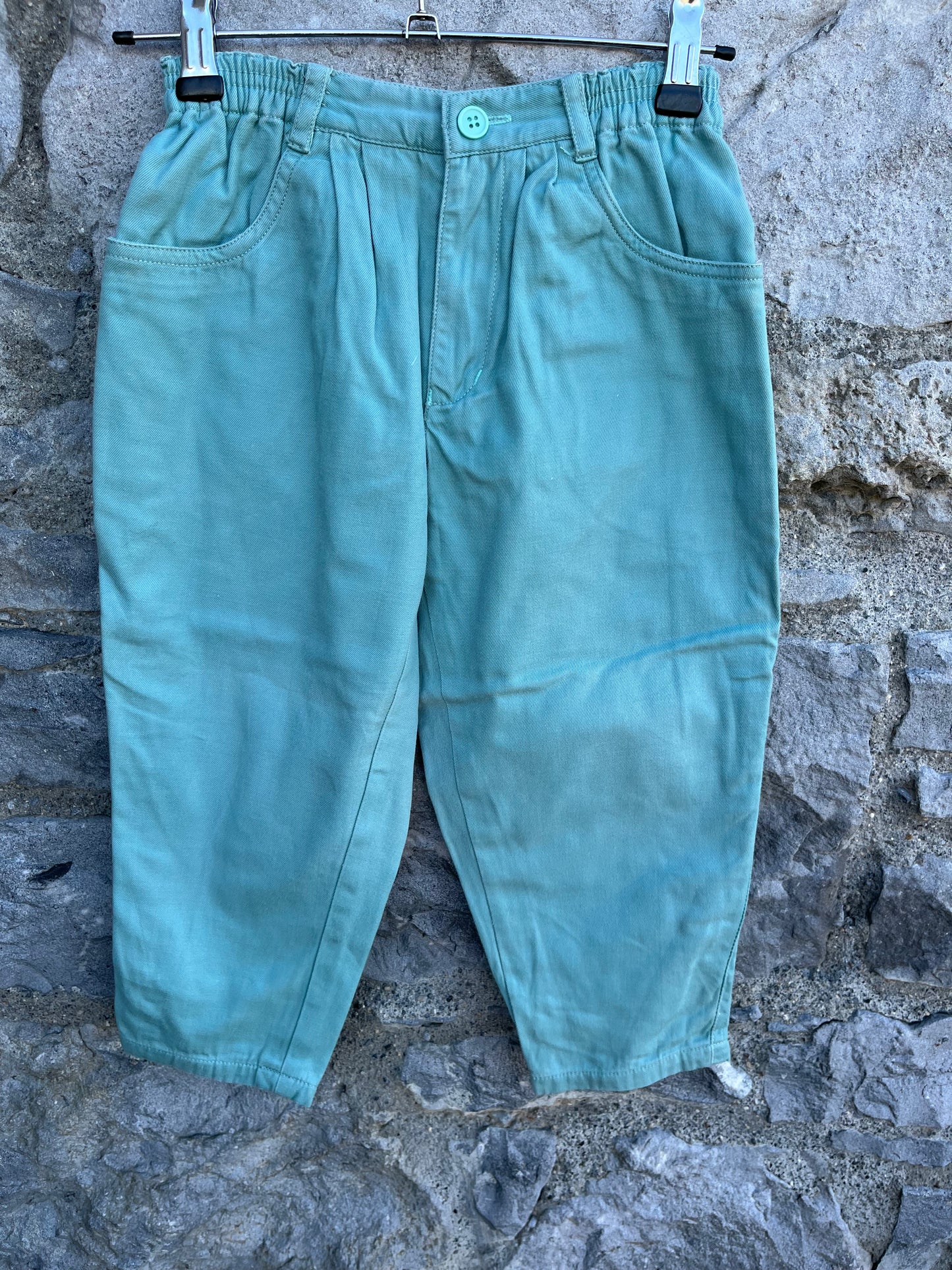 80s green jeans 3-4y (98-104cm)
