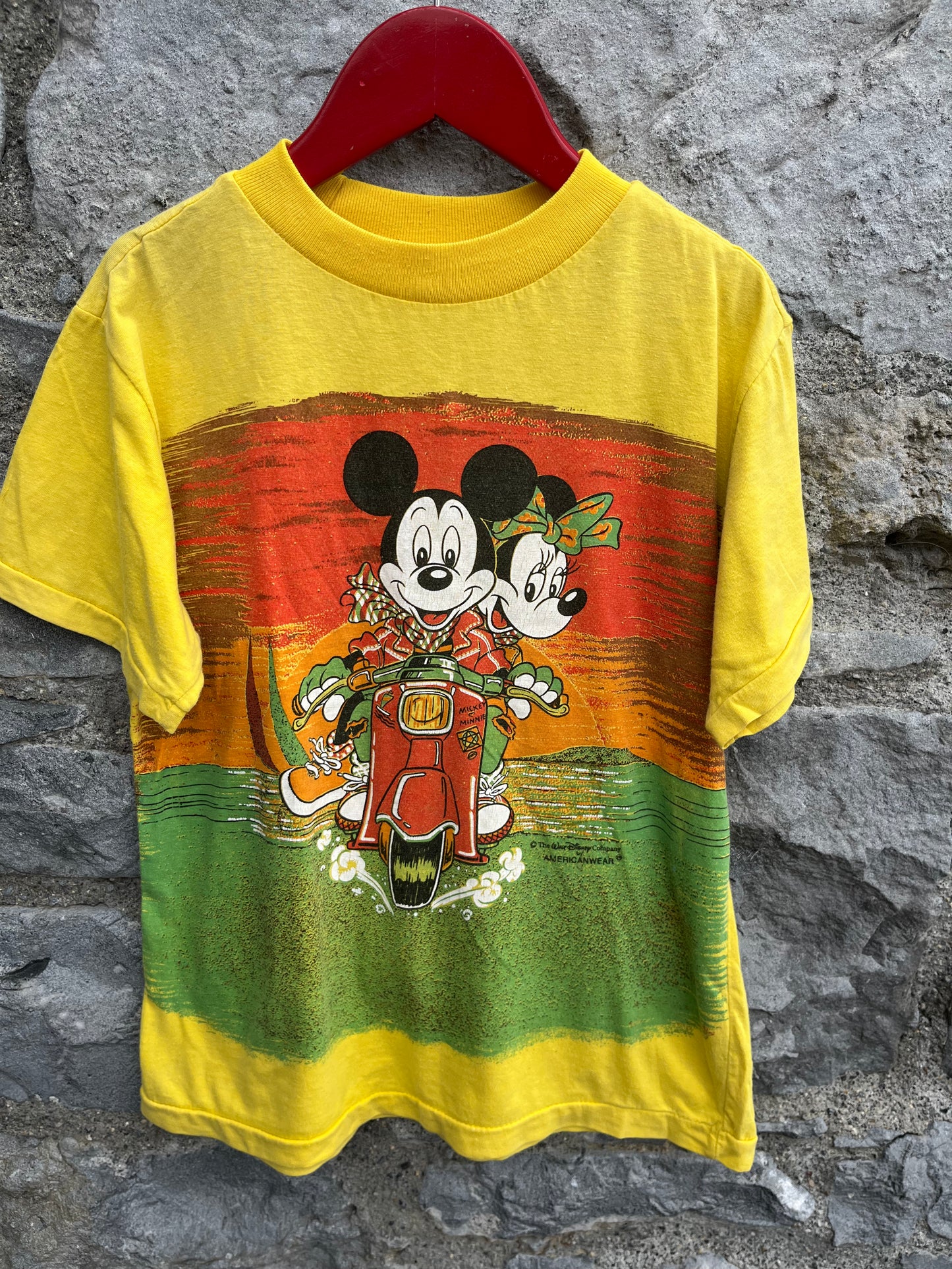 80s Mickey&Mini T-shirt 6y (116cm)
