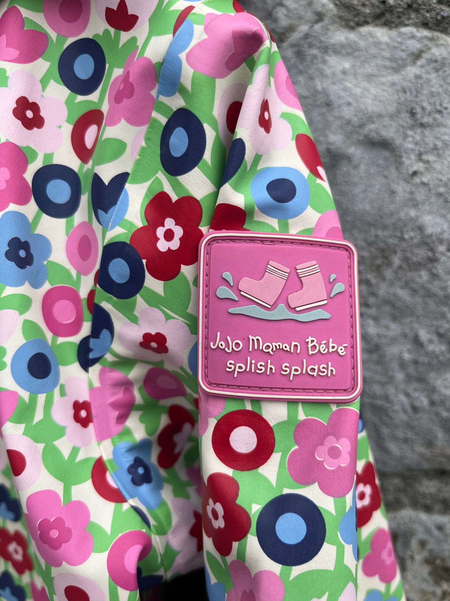 Flower raincoat 3-4y (98-104cm)