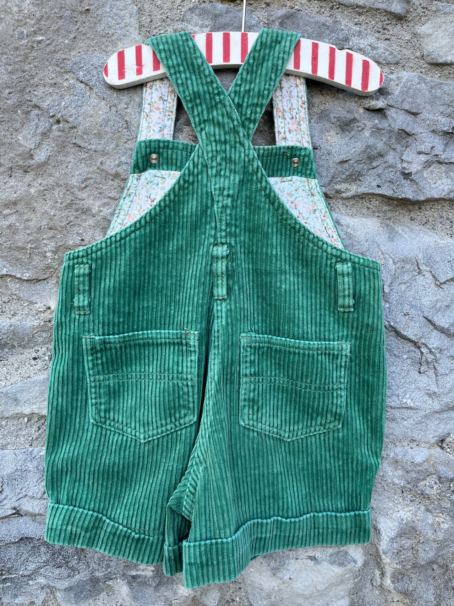 Kimbaloo 90s cord dungarees 2y (92cm)