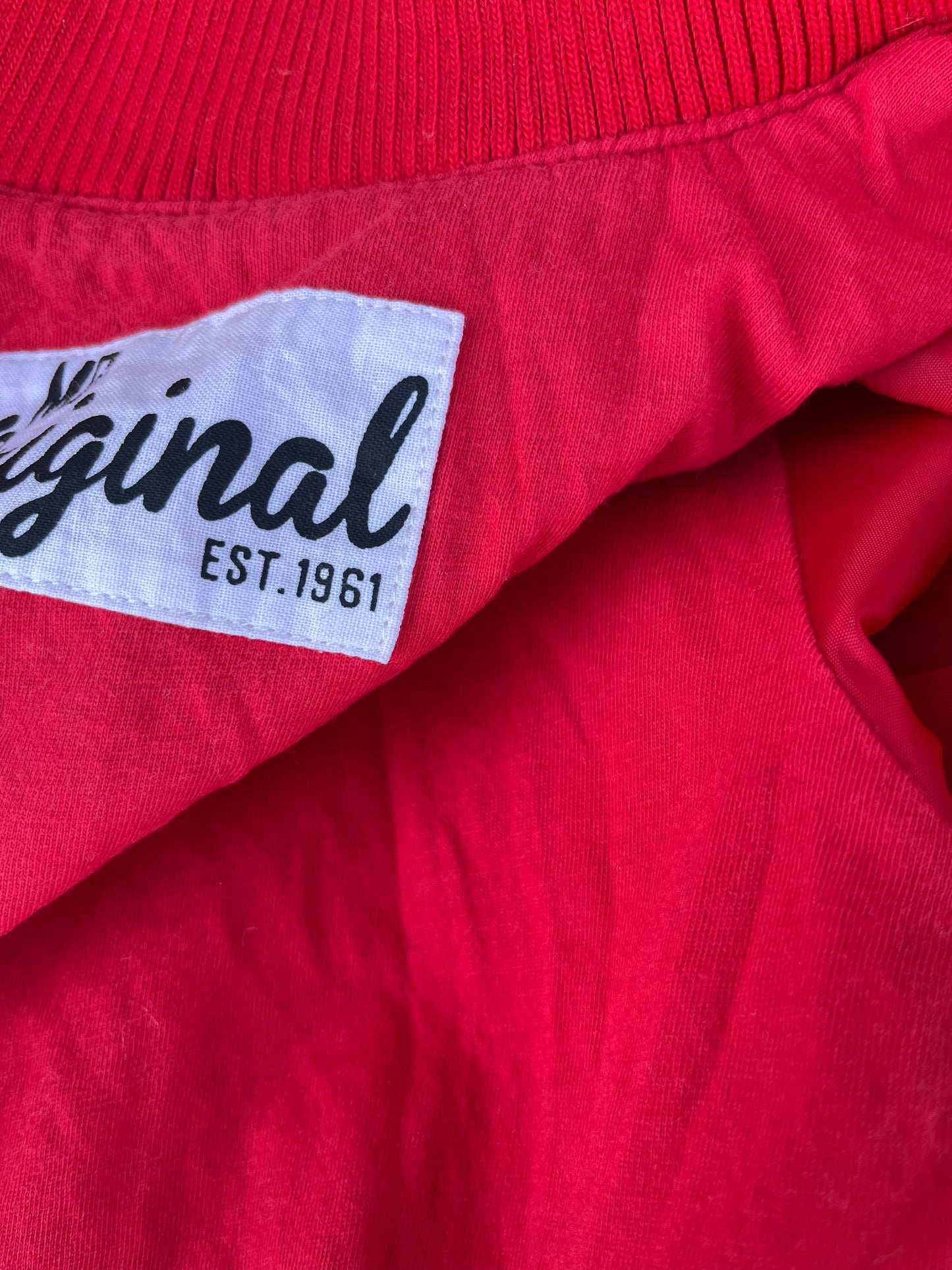 Red jacket 9-12m (74-80cm)
