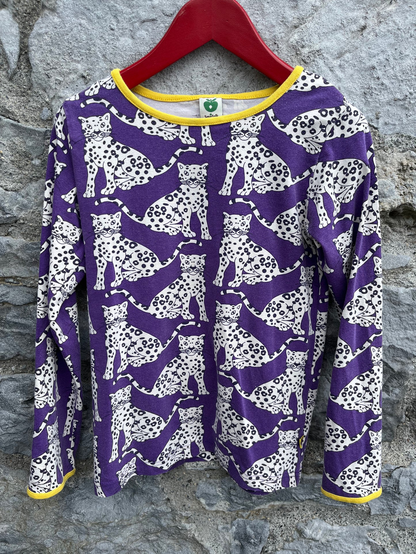 Leopards top 7-8y (122-128cm)