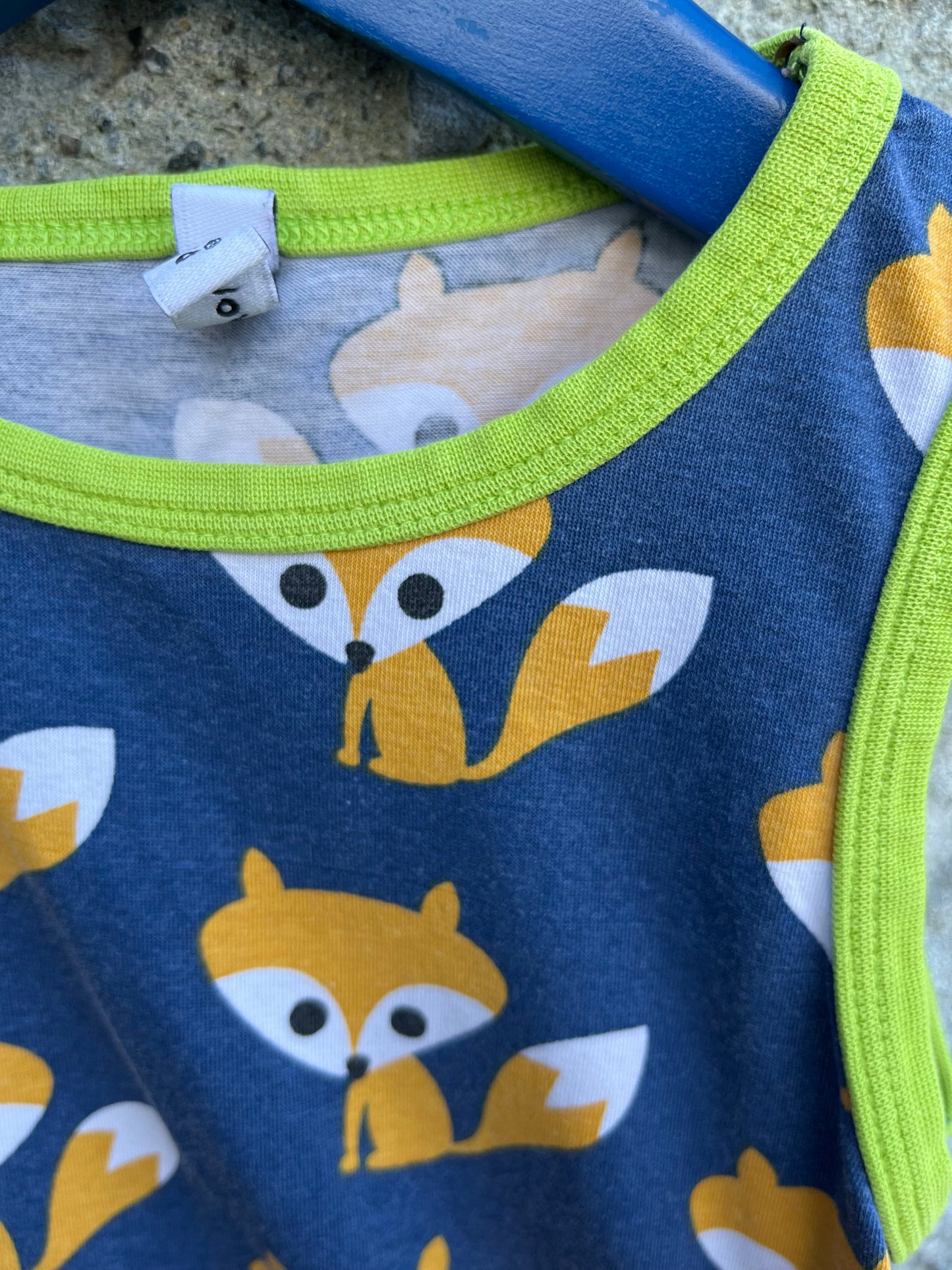 Foxes tank top 3-4y (98-104cm)