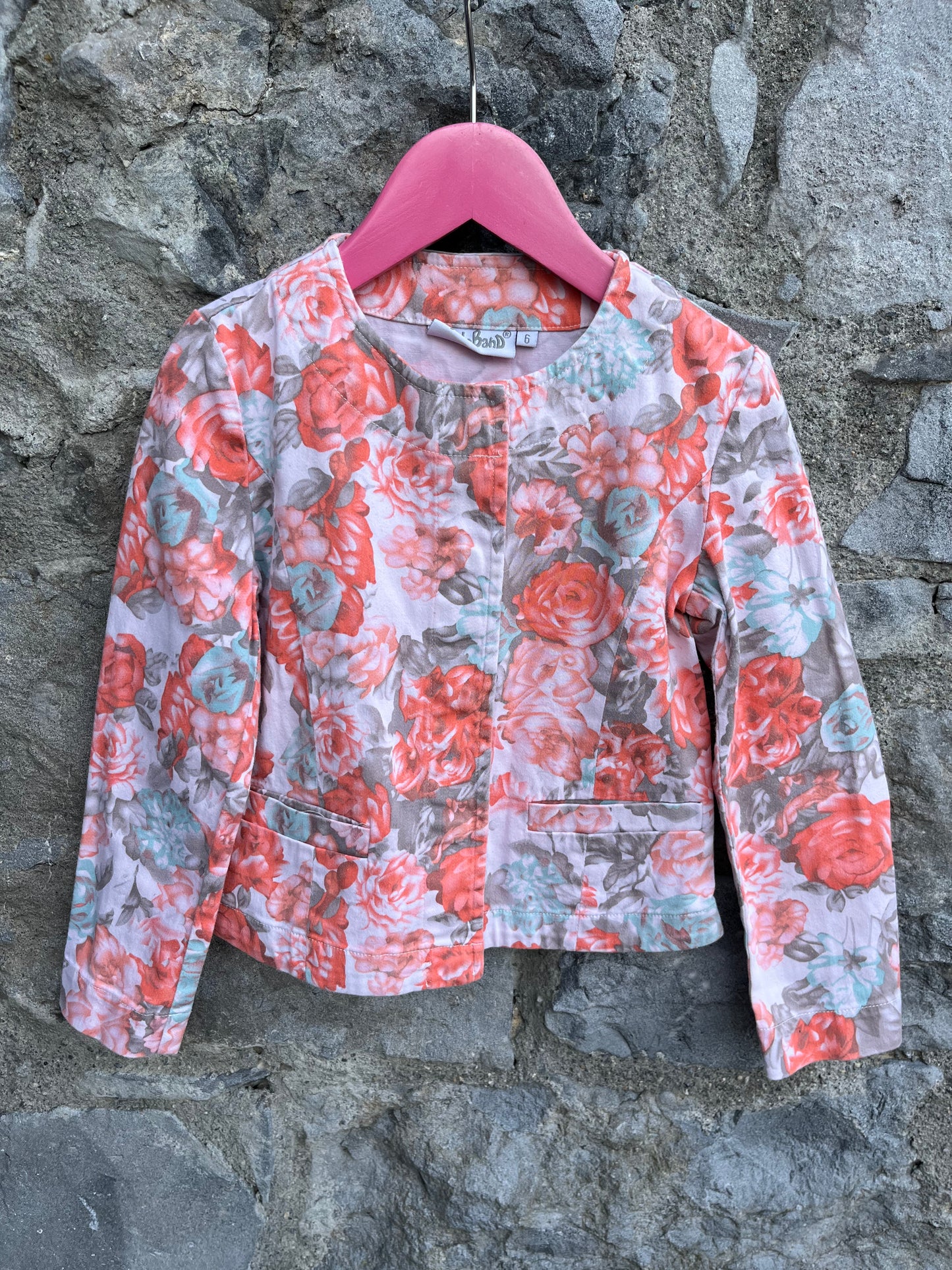 Floral jacket 5y (110cm)