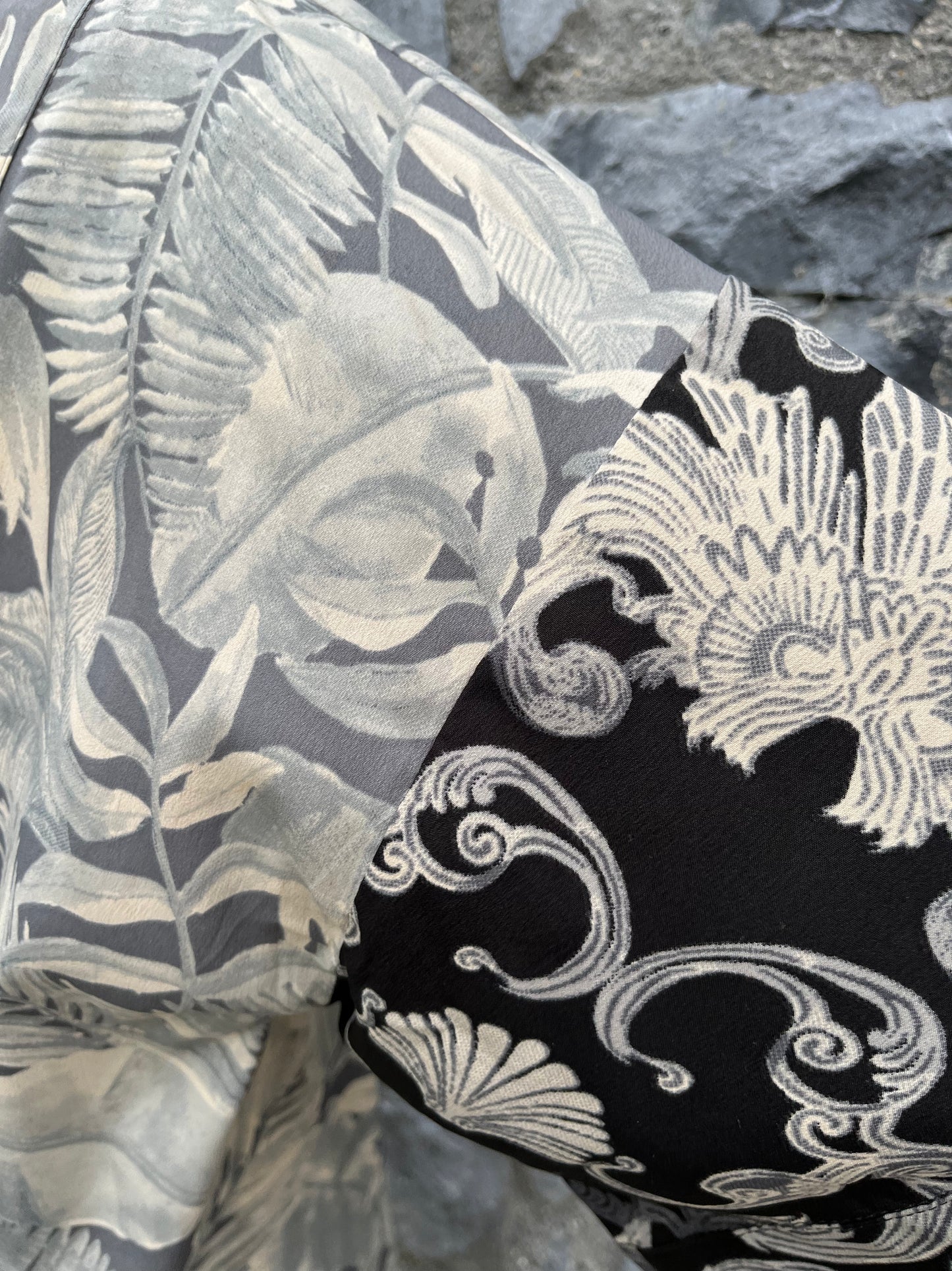 Grey botanical blazer uk 6-10