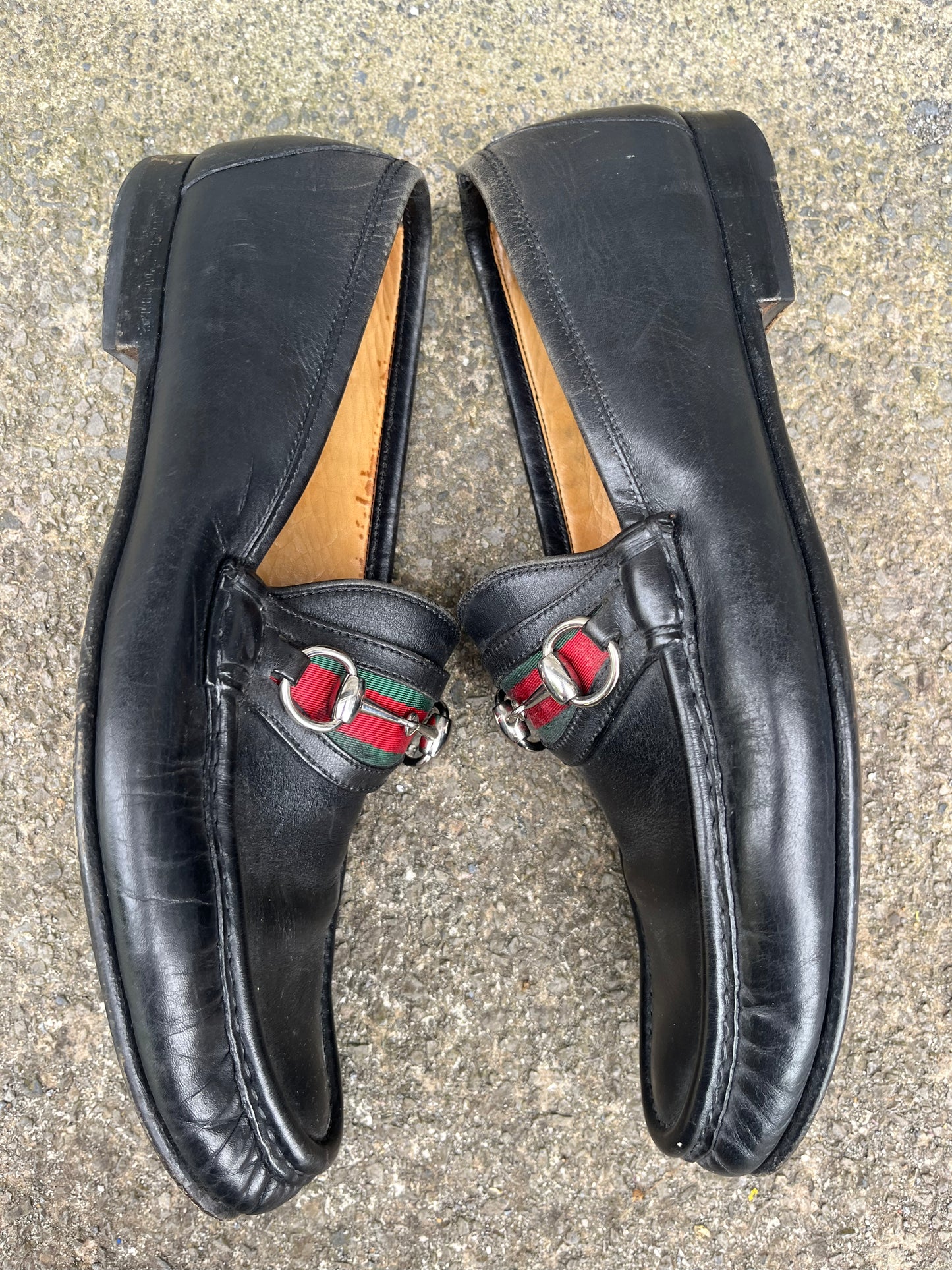 Black loafers uk 9.5 (eu 43.5)