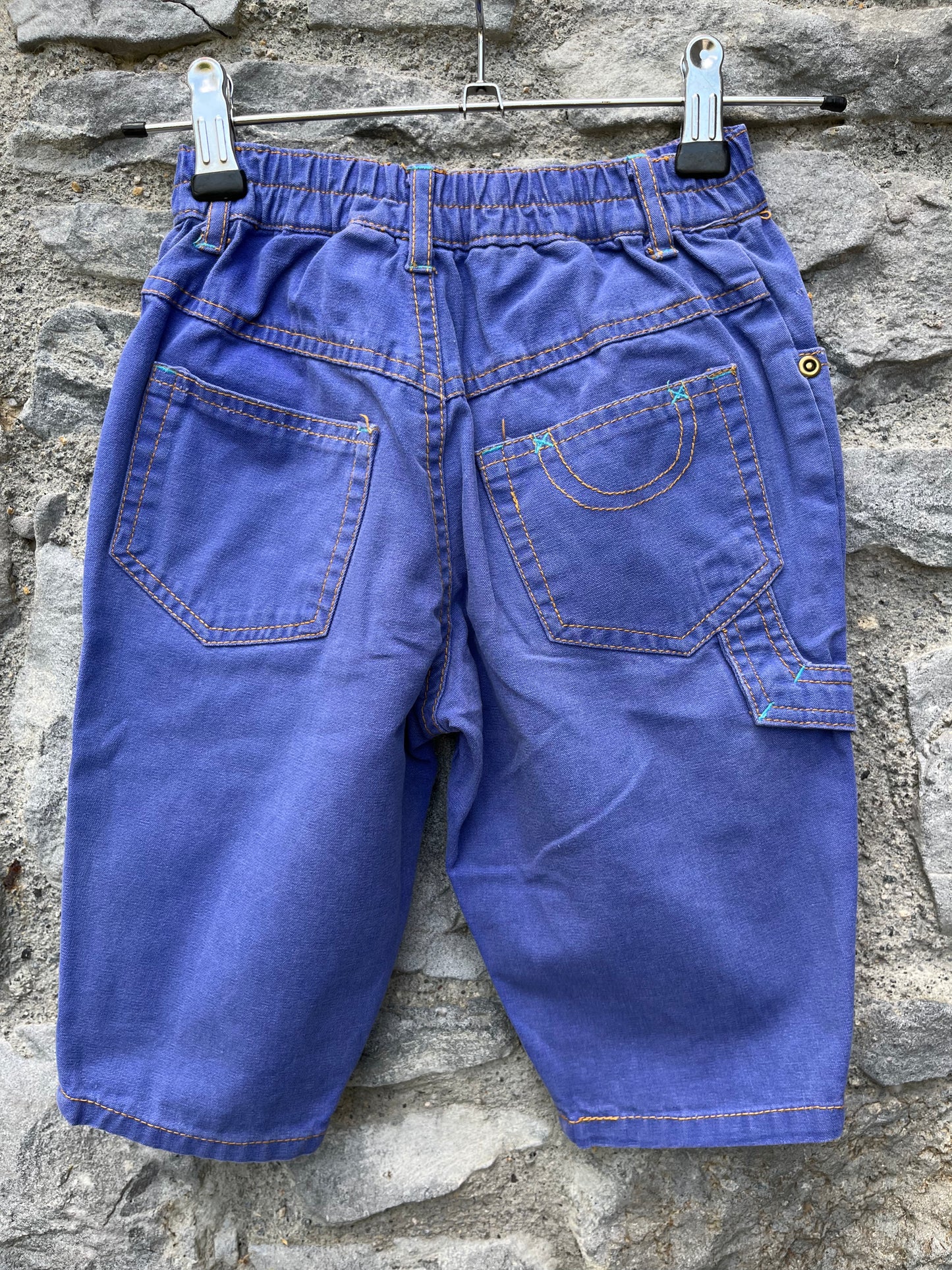 Arrival 80s blue pants 6-9m (68-74cm)