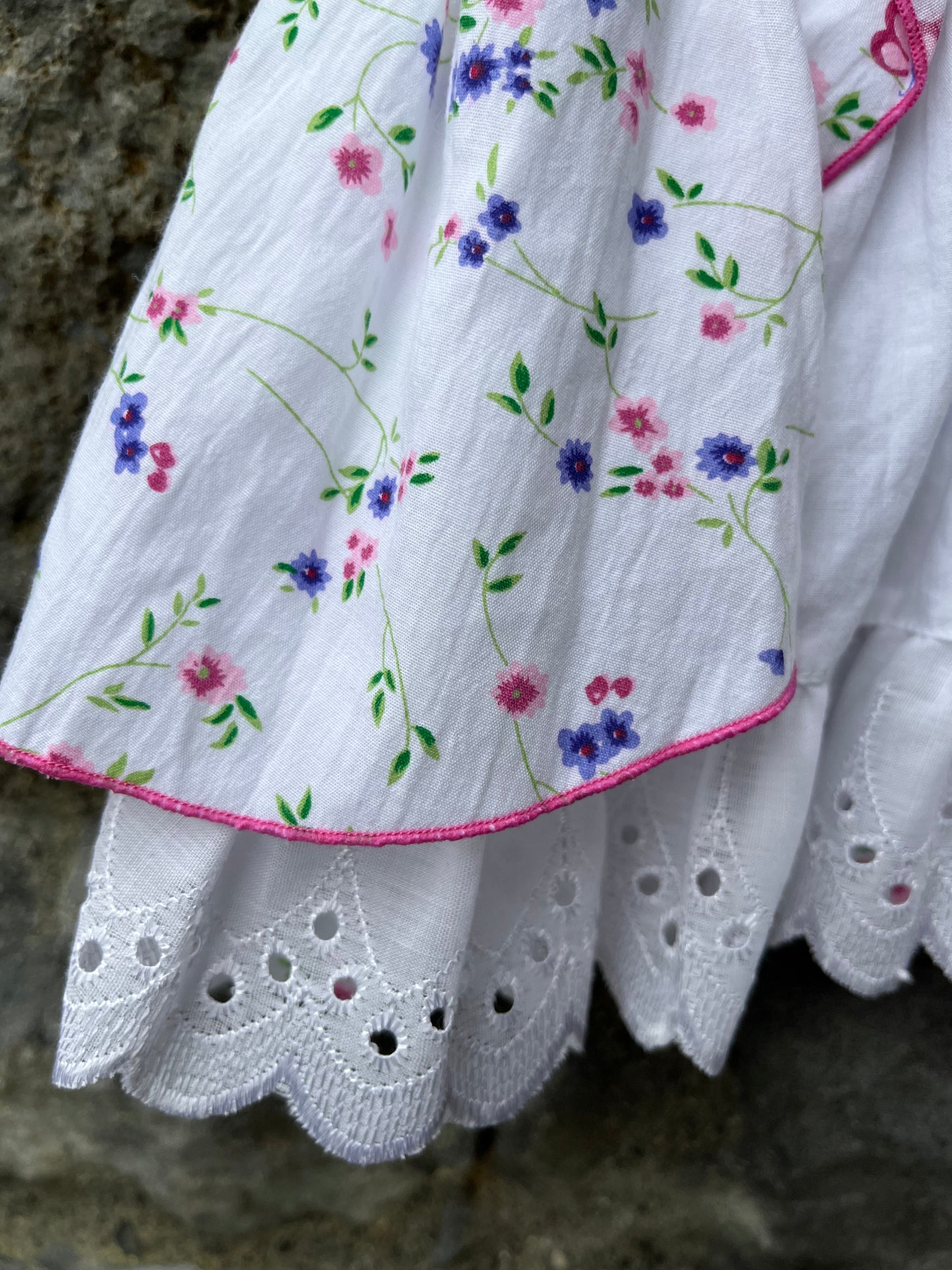 90s floral dress 6-9m (68-74cm)