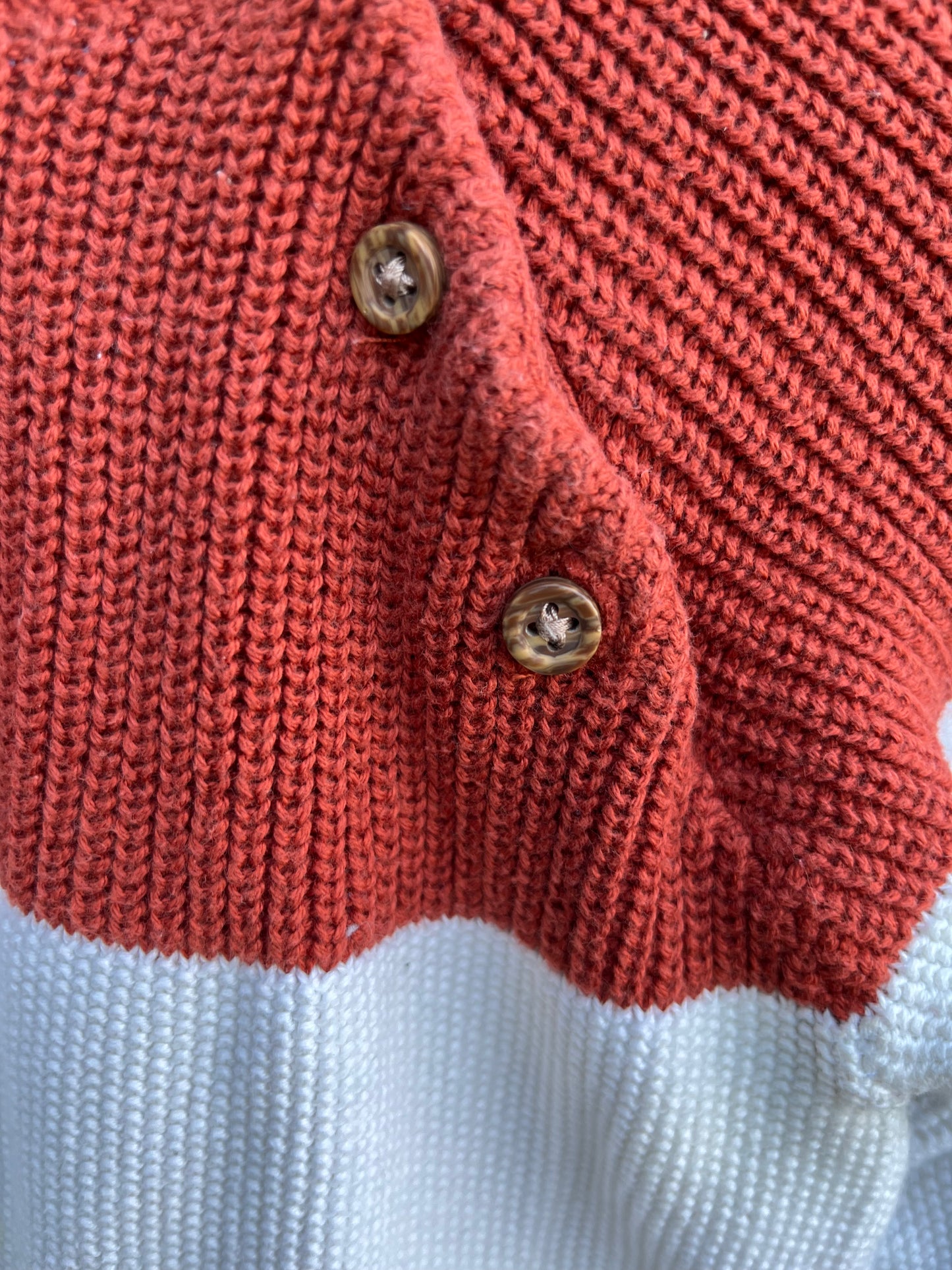 Rusty&navy jumper 18-24m (86-92cm)