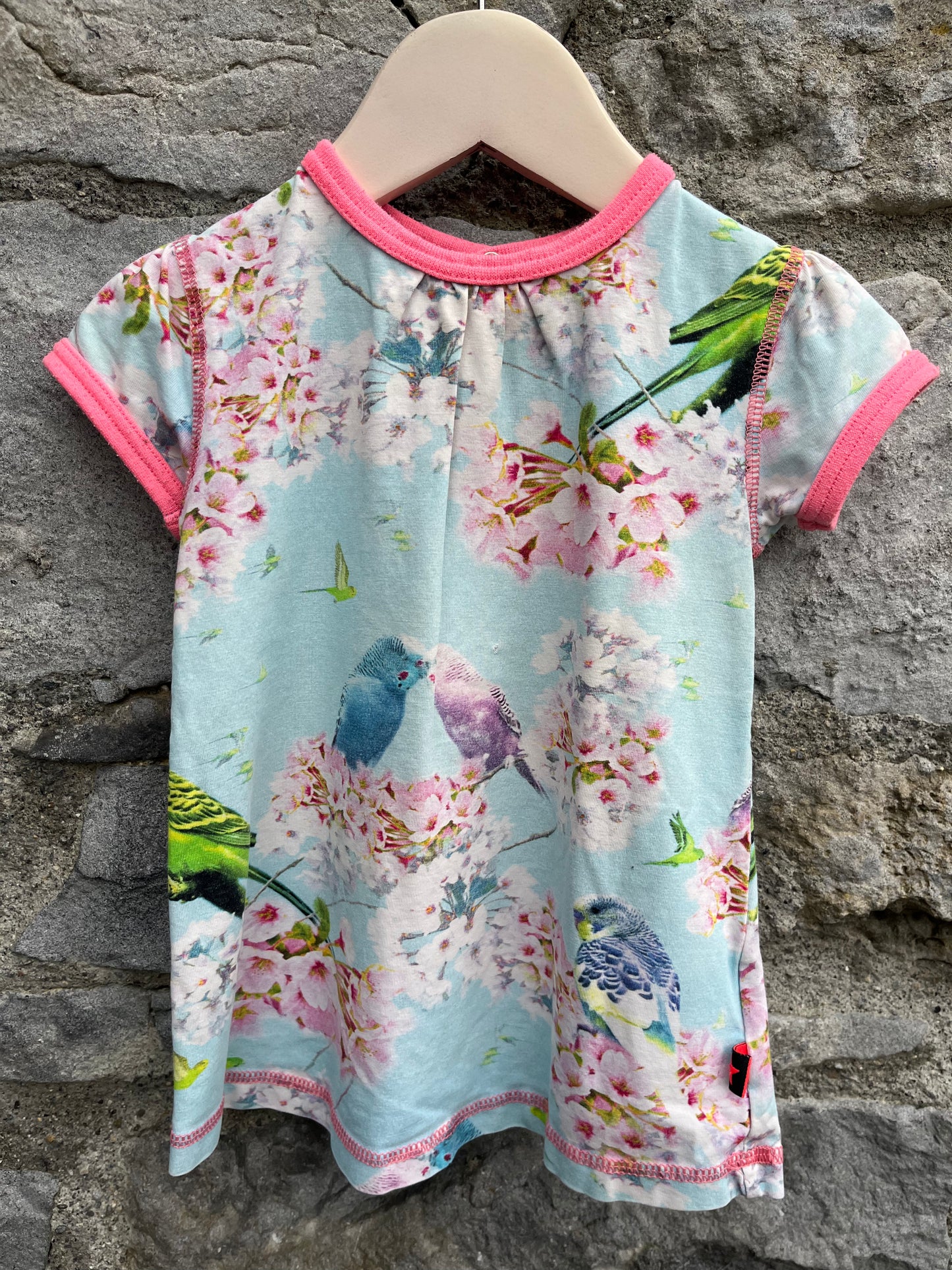 Parrots dress 9m (74cm)