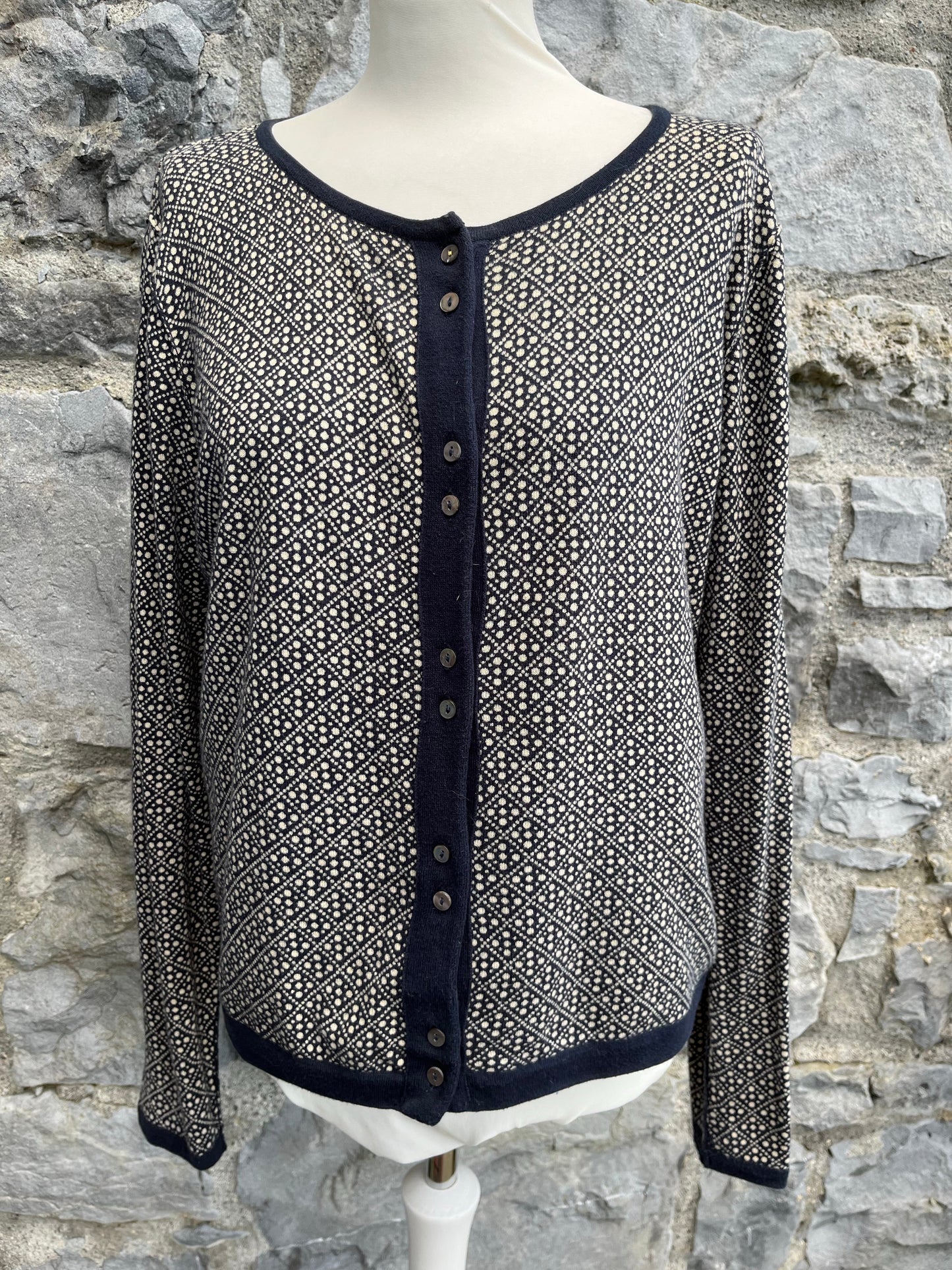 Navy cardigan uk 14