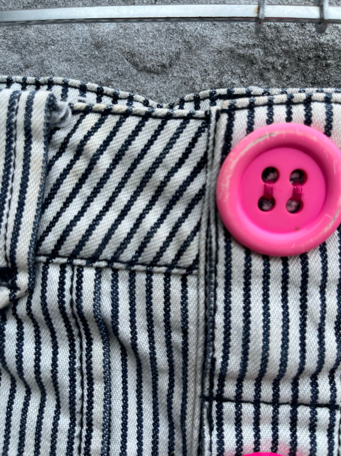 Stripy denim skirt 4y (104cm)