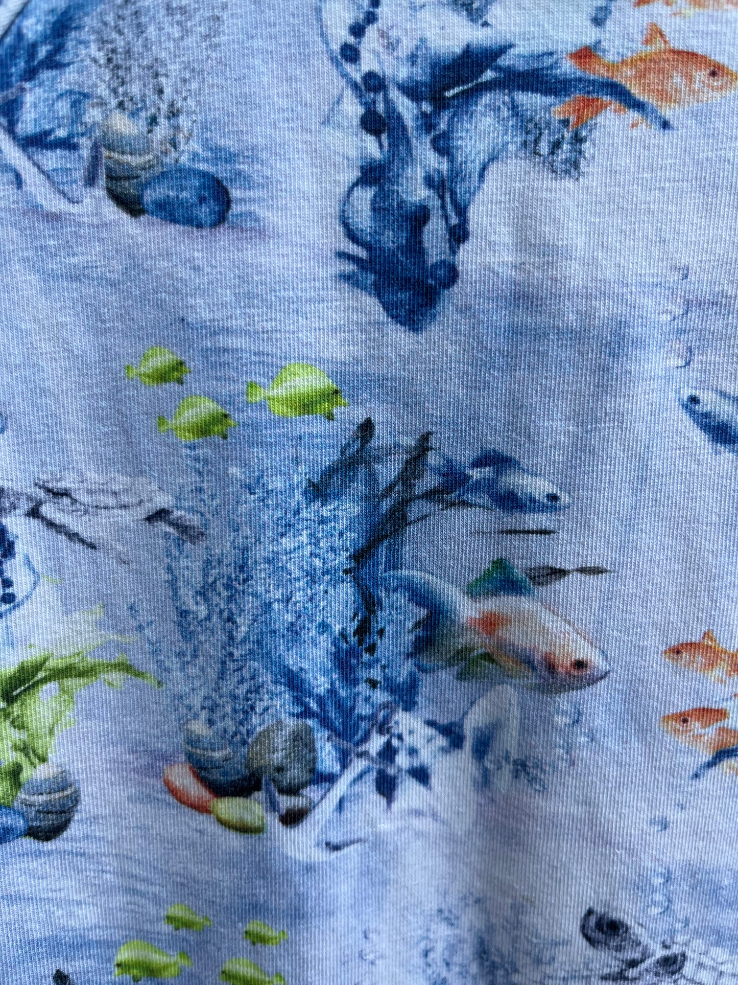 Sea life onesie 0-3m (56-62cm)