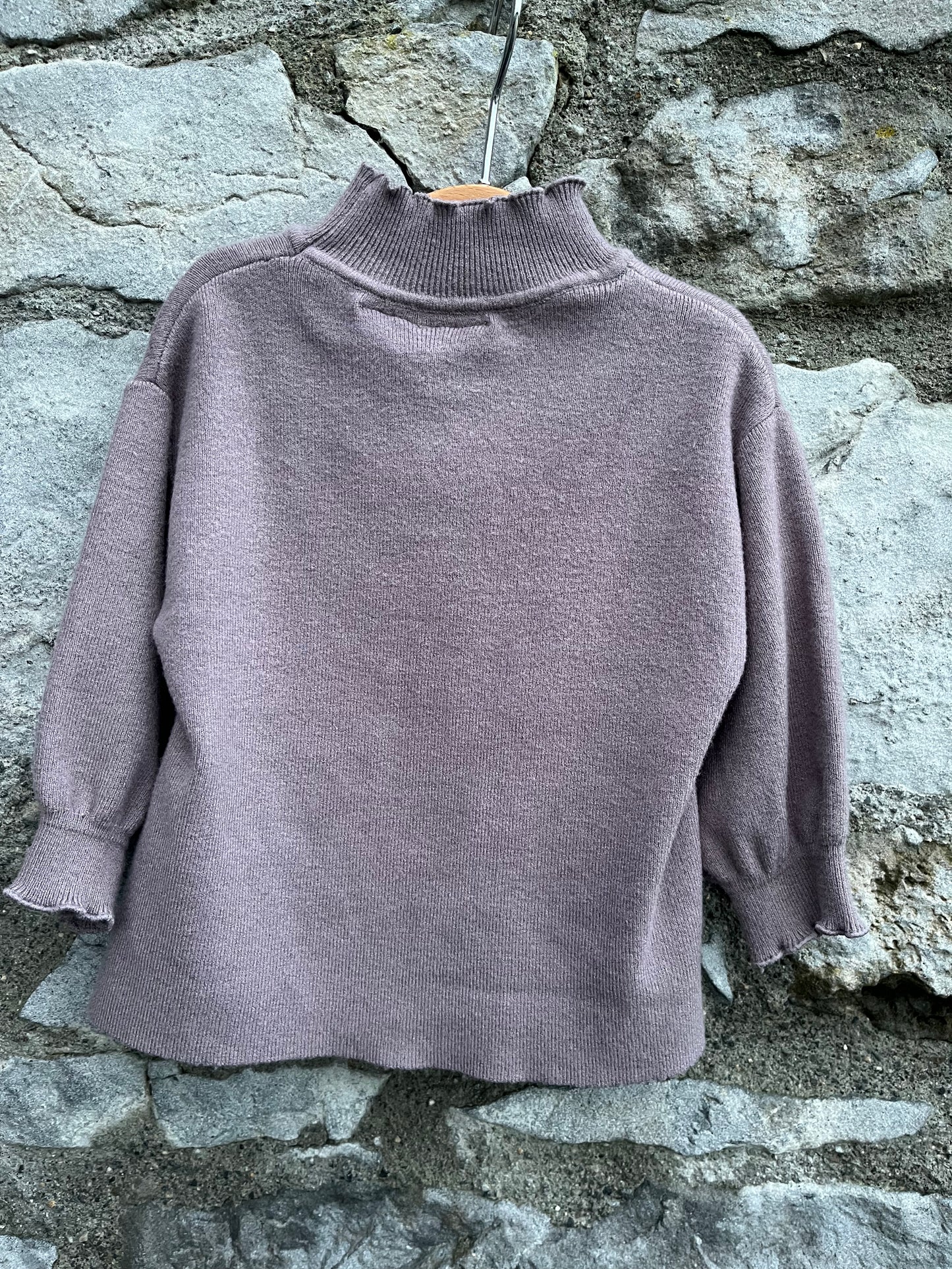 Lilac jumper 6-9m (68-74cm)