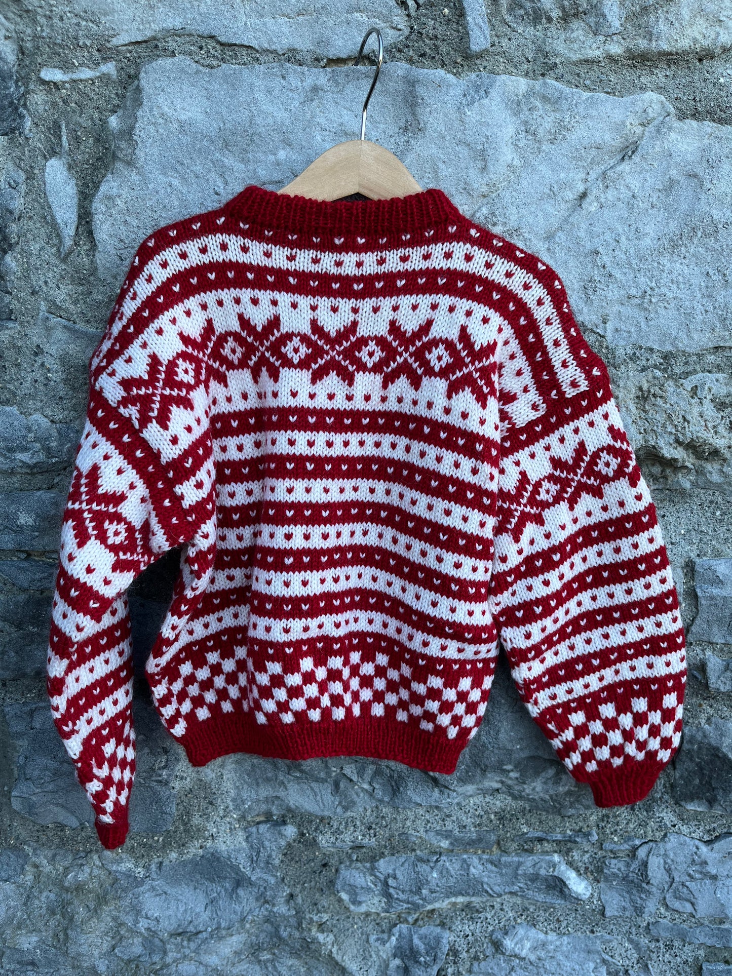 Christmas woolly jumper 5y (110cm)