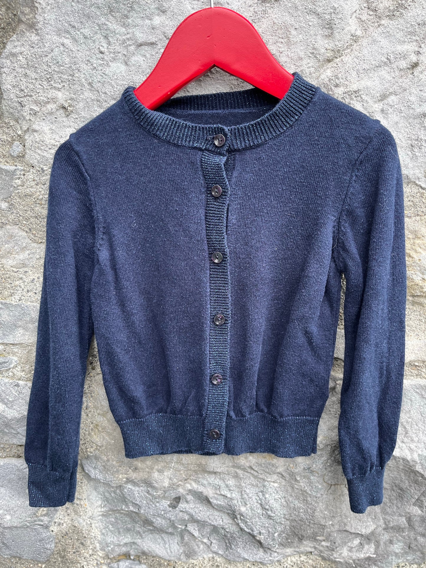 Navy cardigan 3y (98cm)