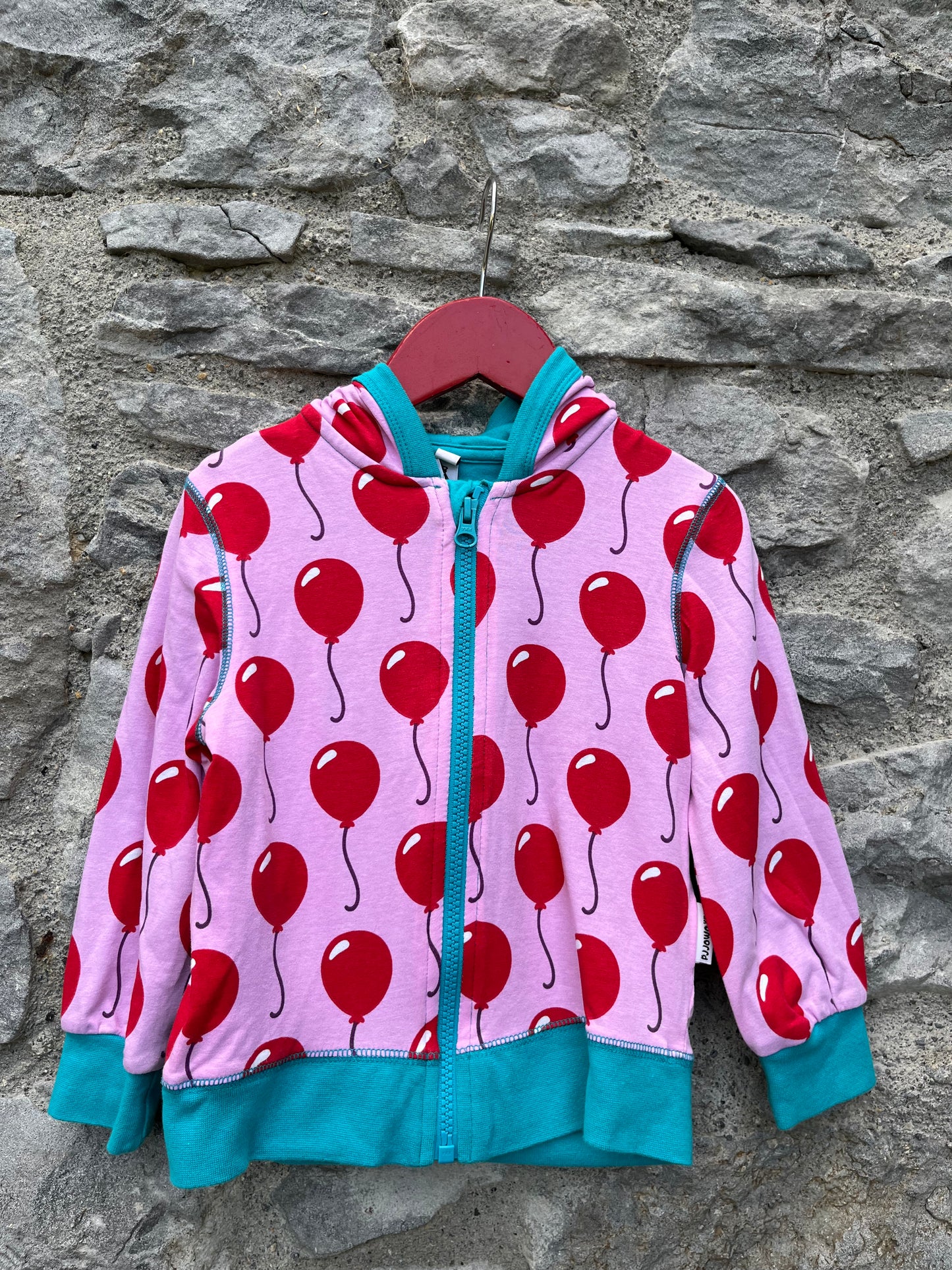 Balloons hoodie 2y (92cm)