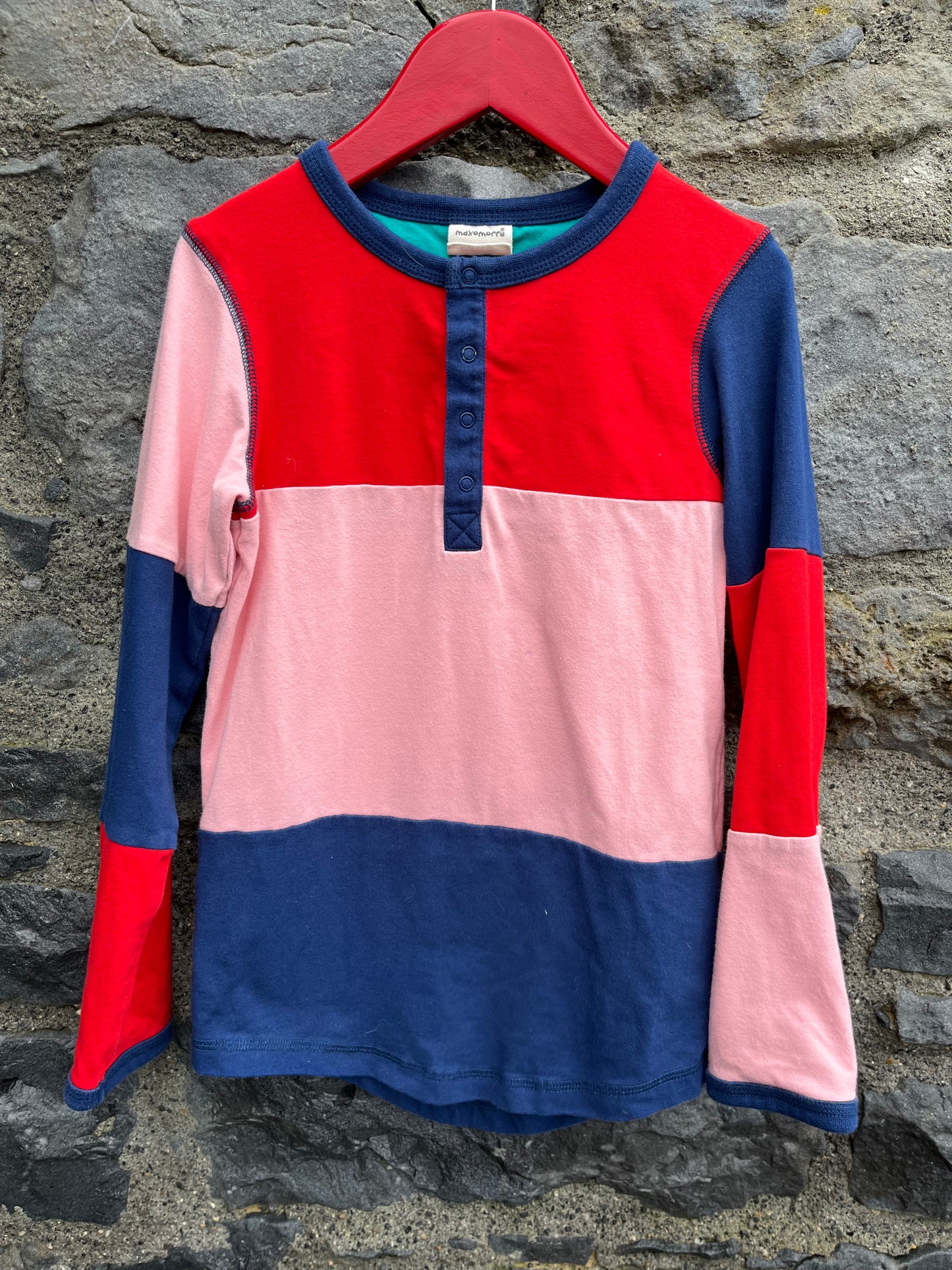 Block blossom top 7-8y (122-128cm)