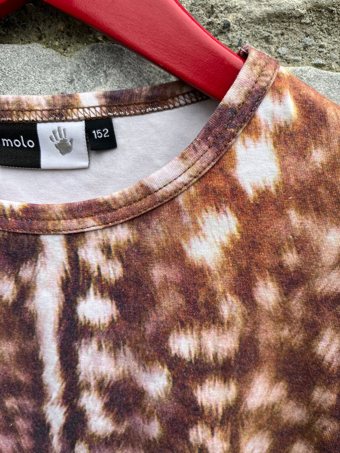 Deer pattern sweatshirt 11-12y (146-152cm)