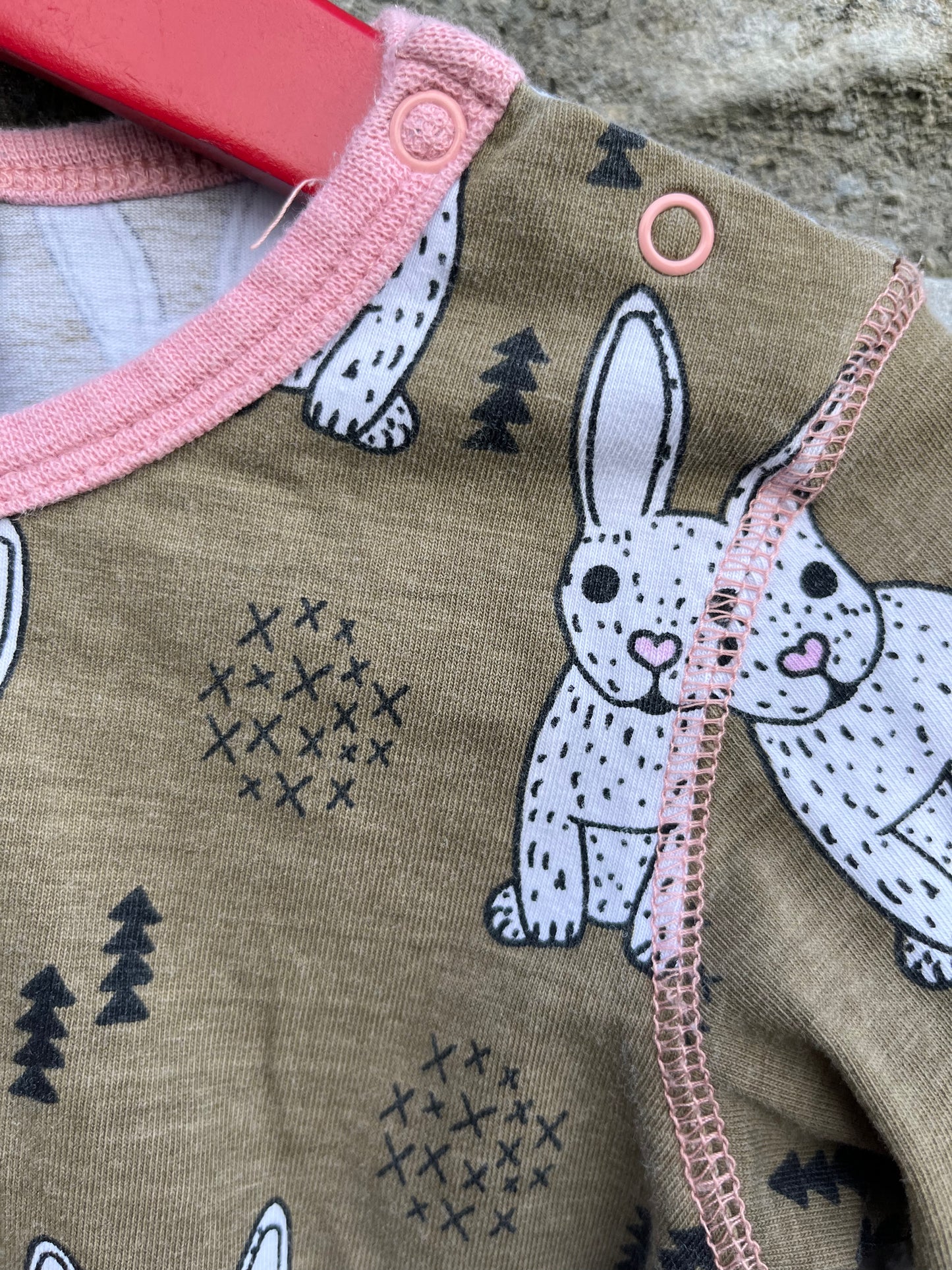 Brown bunnies vest 2y (92cm)