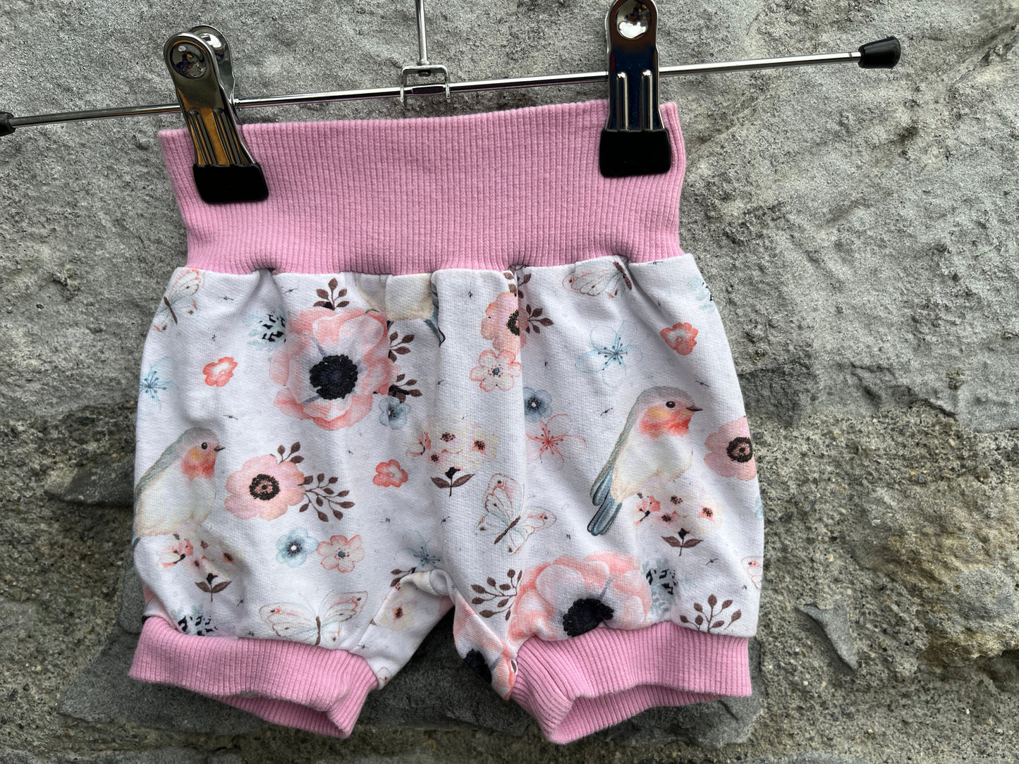Birds shorts 0-6m (56-68cm)