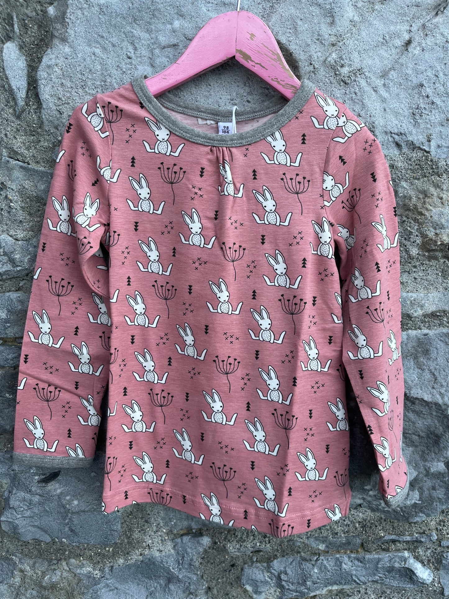 Sweet bunny A-line top 5-6y (110-116cm)