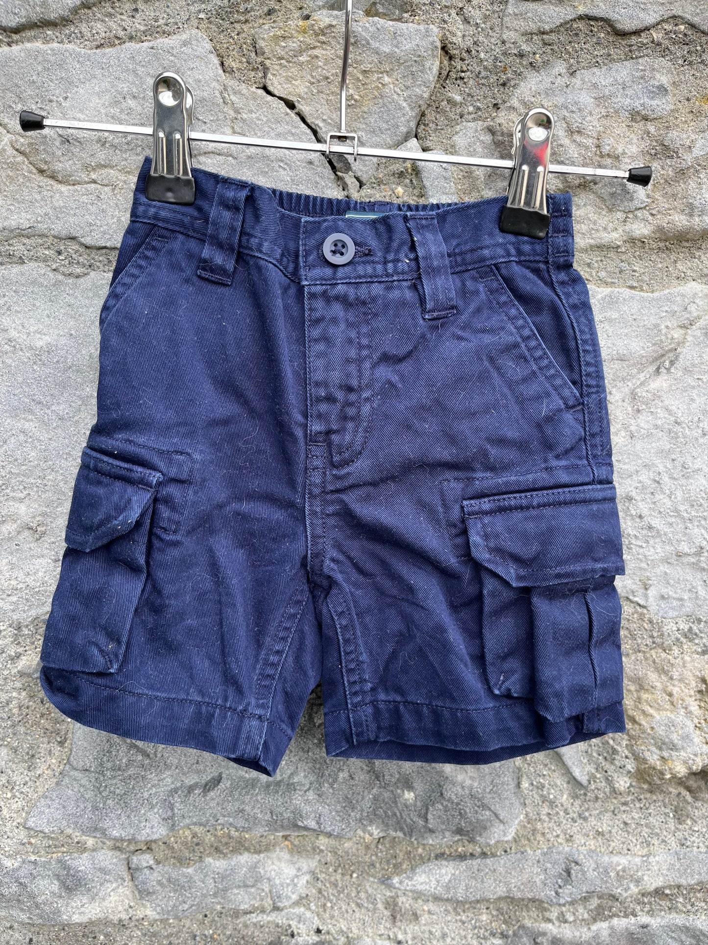 RL navy denim shorts 9m (74cm)
