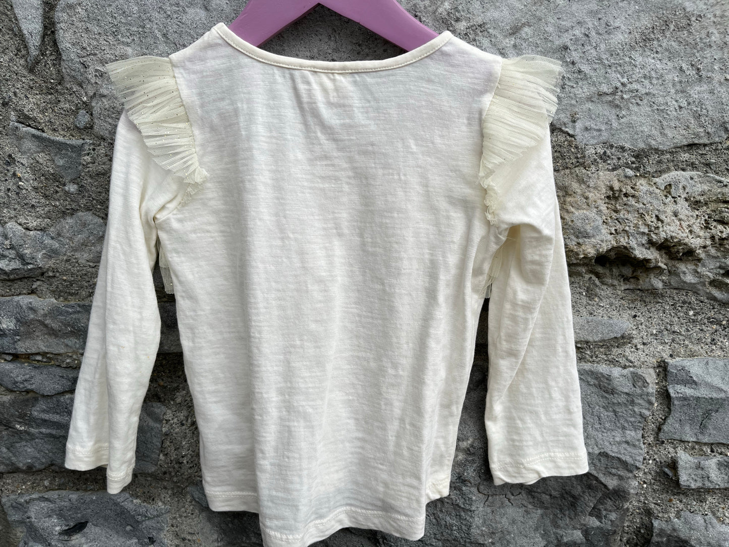 Top with frill 2-3y (92-98cm)