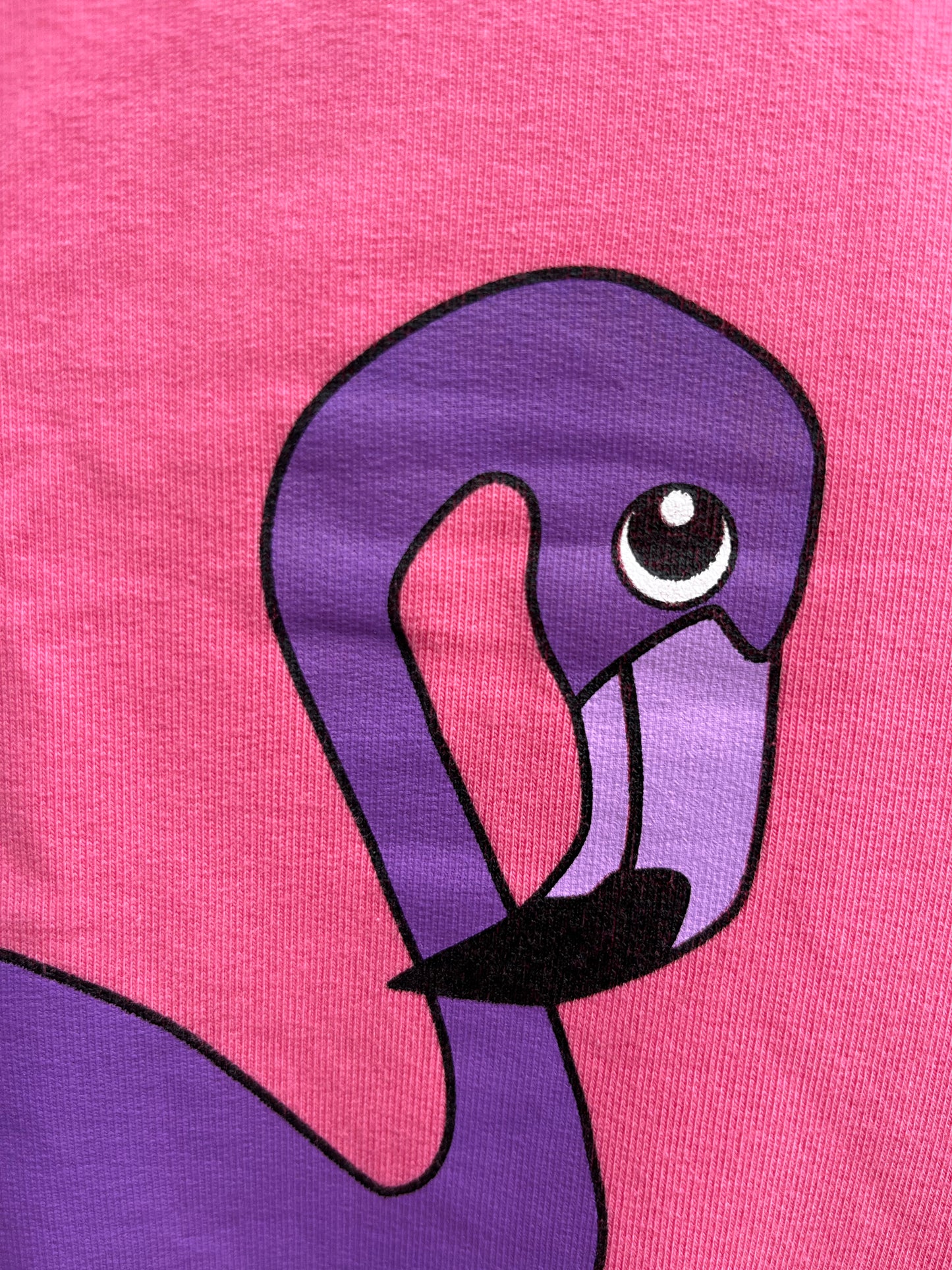 Flamingo dungarees 12-18m (80-86cm)