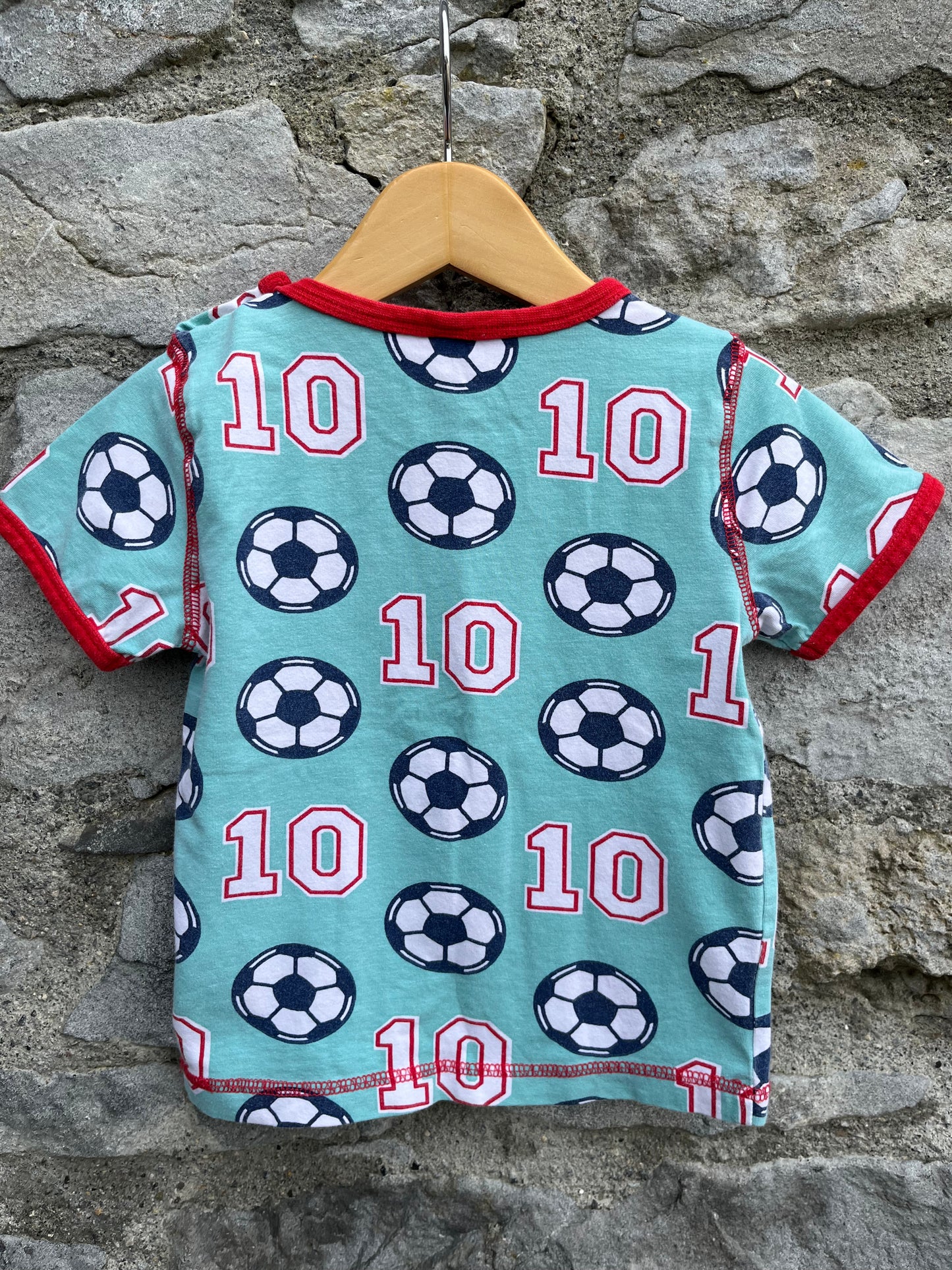 Soccer T-shirt 18-24m (86-92cm)