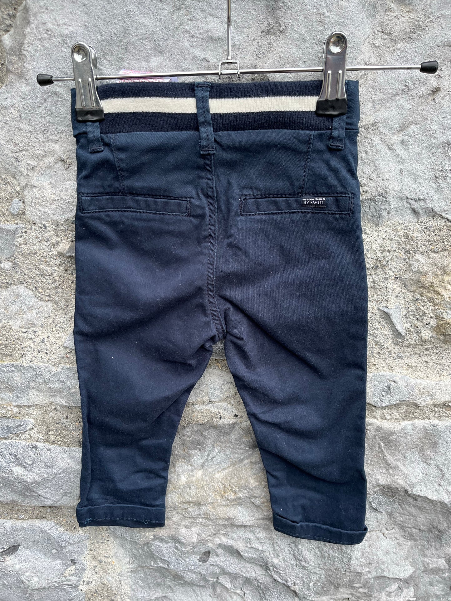 Navy pants 9-12m (74-80cm)