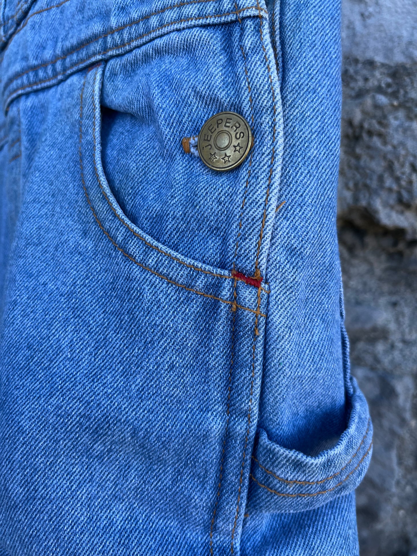 80s jeepers dungarees 6-9m (68-74cm)
