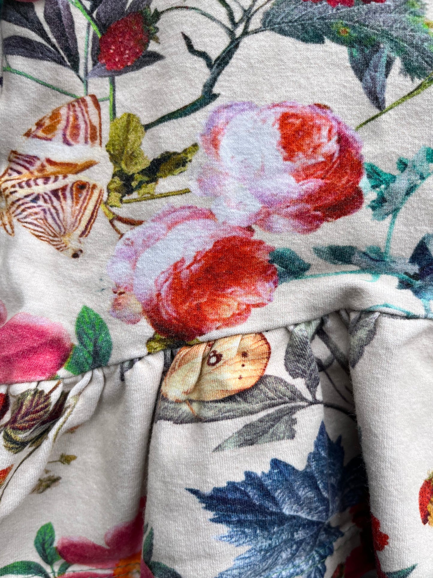 Floral tunic 9-12m (74-80cm)