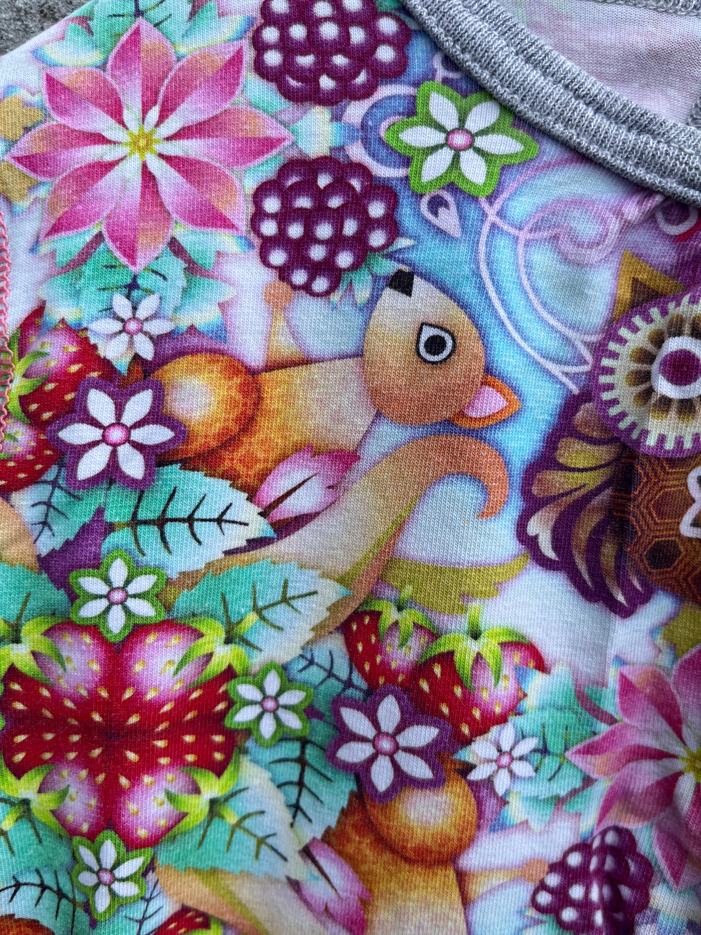 Squirrel dress 12-18m (80-86cm)