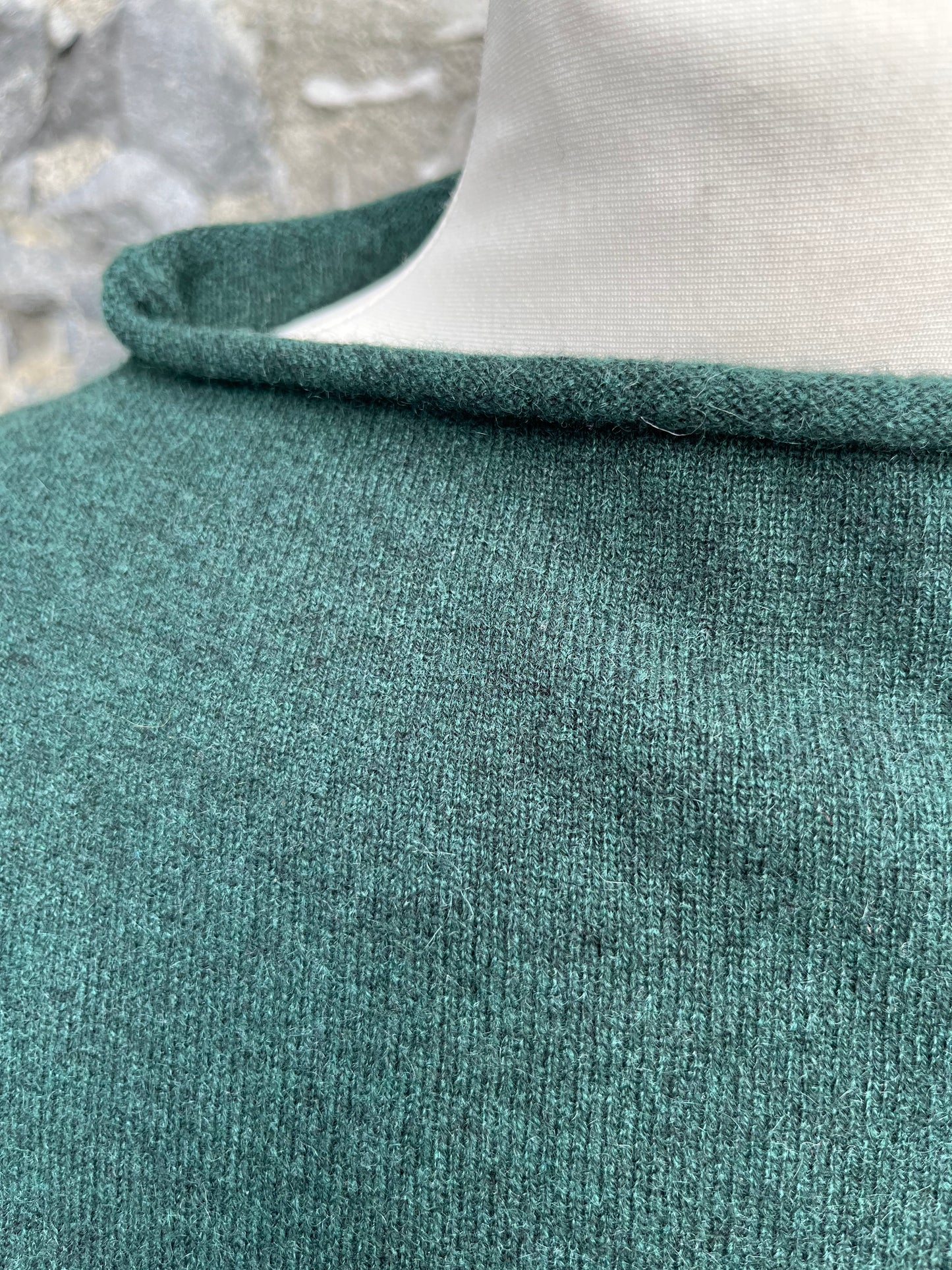 Green cashmere jumper uk 12