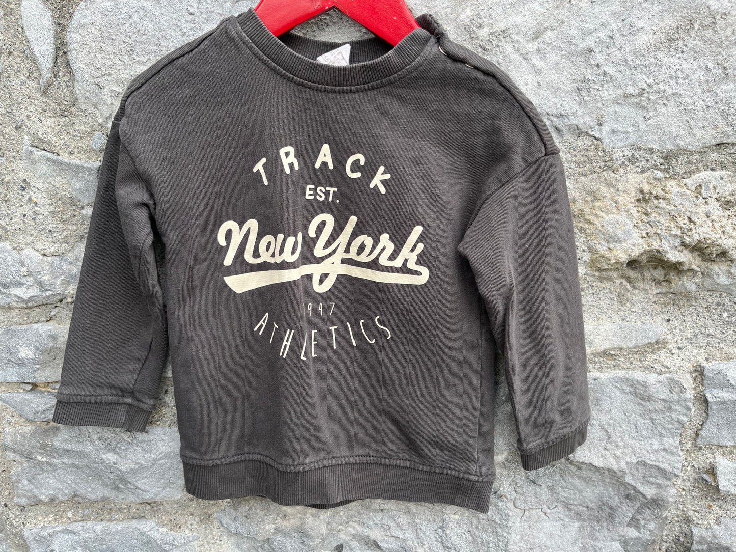 Grey sweatshirt 12-18m (80-86cm)