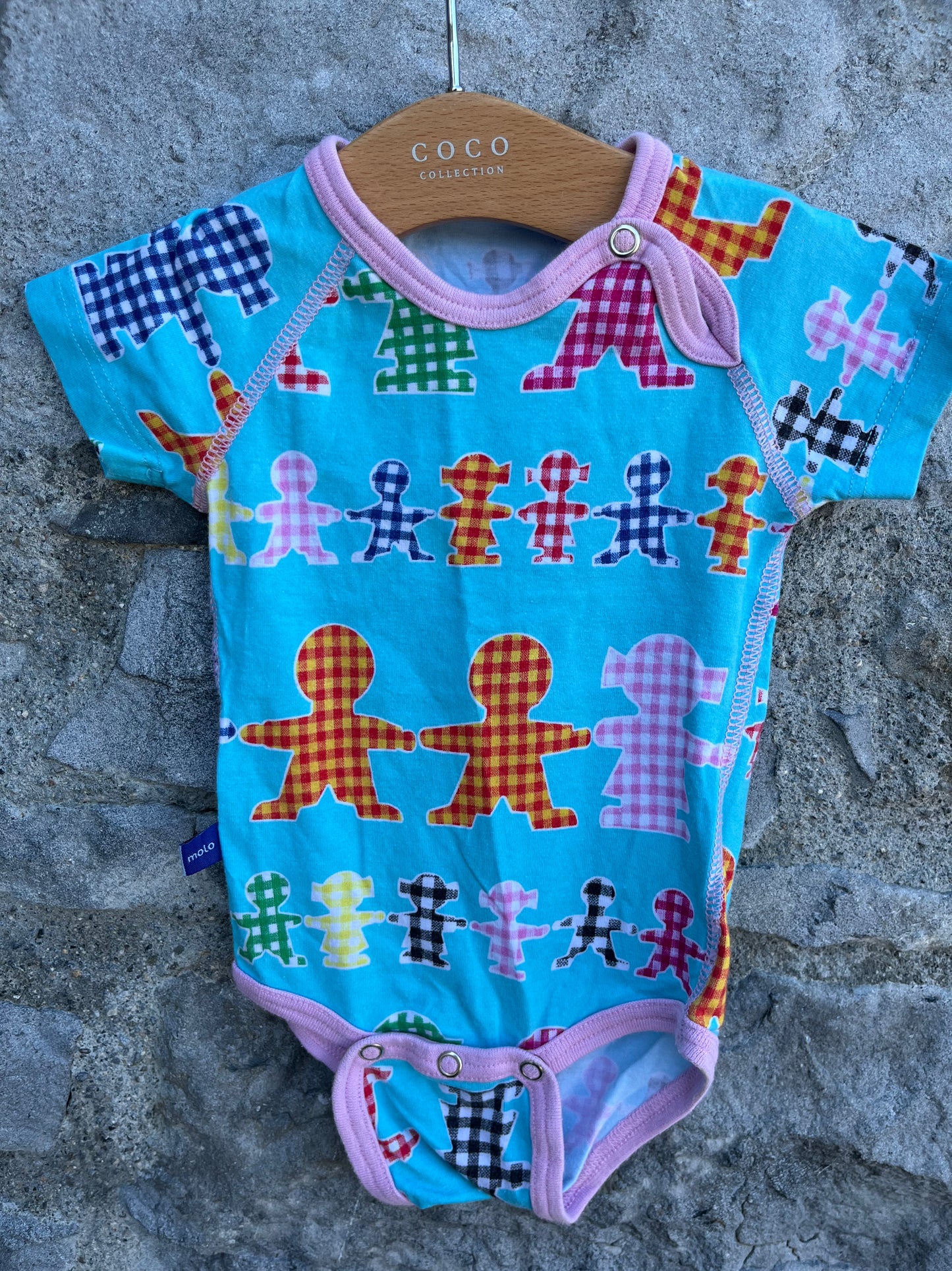 Paper dolls vest 0-1m (56cm)