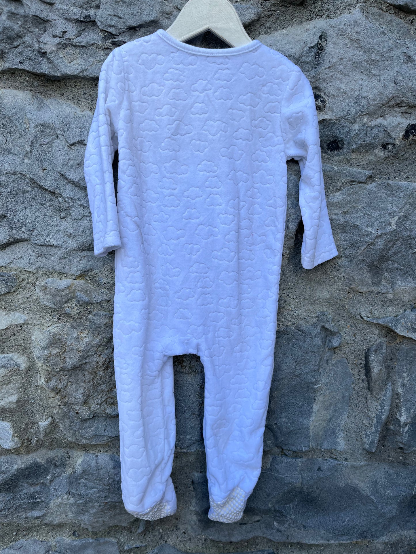 Cloud velour onesie 6-9m (68-74cm)