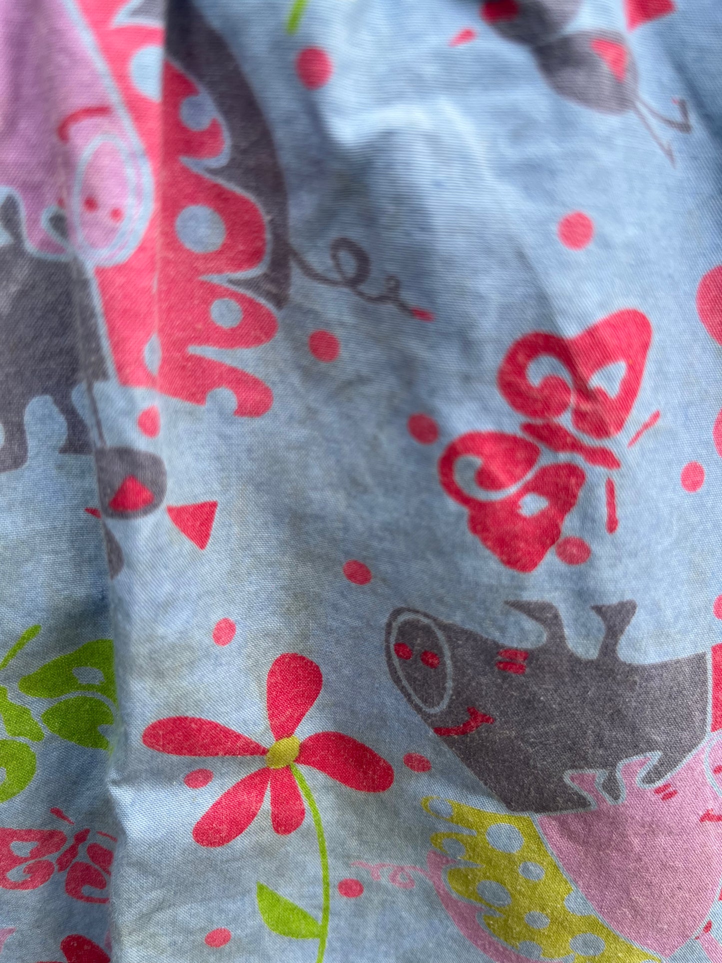 Pigs blue dress 3-4y (98-104cm)