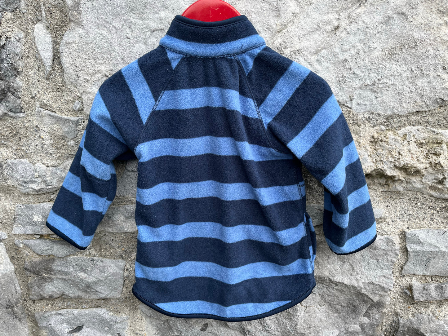 Navy&blue fleece 6-9m (68-74cm)